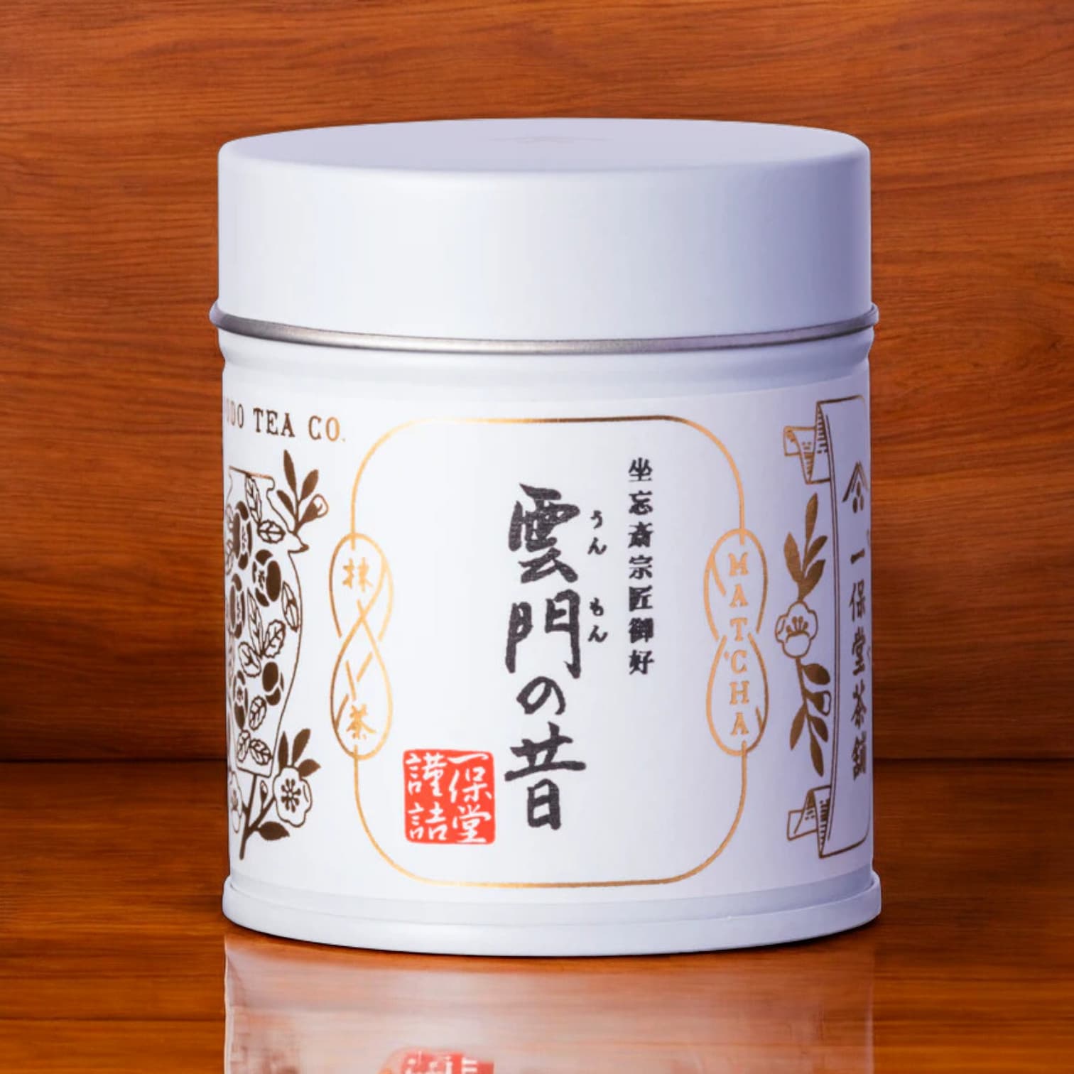 Ipoddo Tea Matcha Powder, Unmon-no-mukashi 40g Can