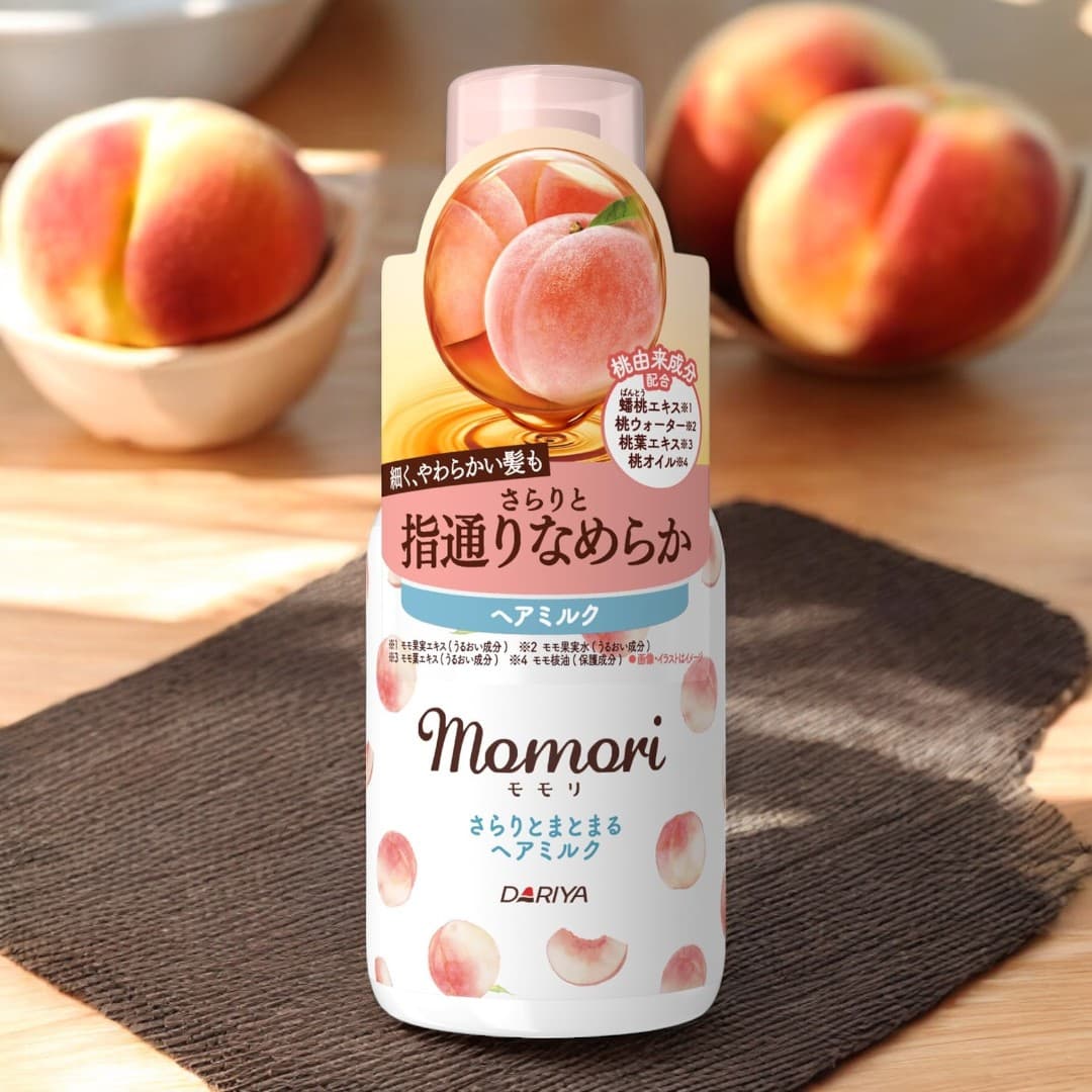 Momori Hair Milk, Non Rinsing Treatment For Soft Hair 100ml