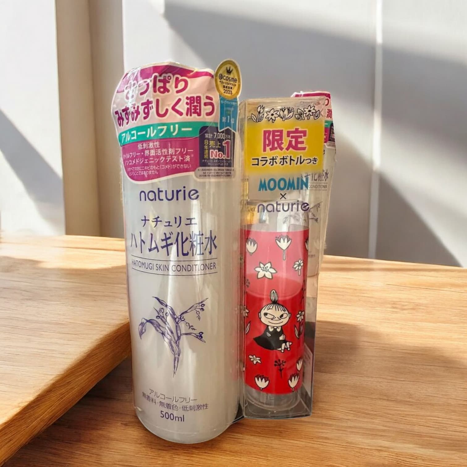 Naturie Hatomugi Skin Conditioner Limited Edition Free Bottle 500ml