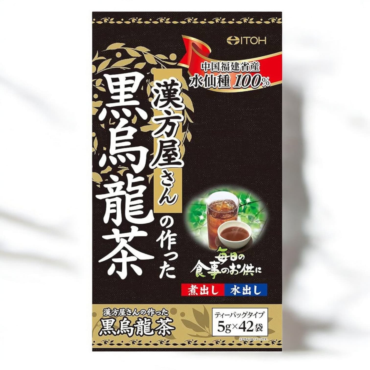 Ito Kanpo Pharmaceutical Black Oolong Tea 42 Bags
