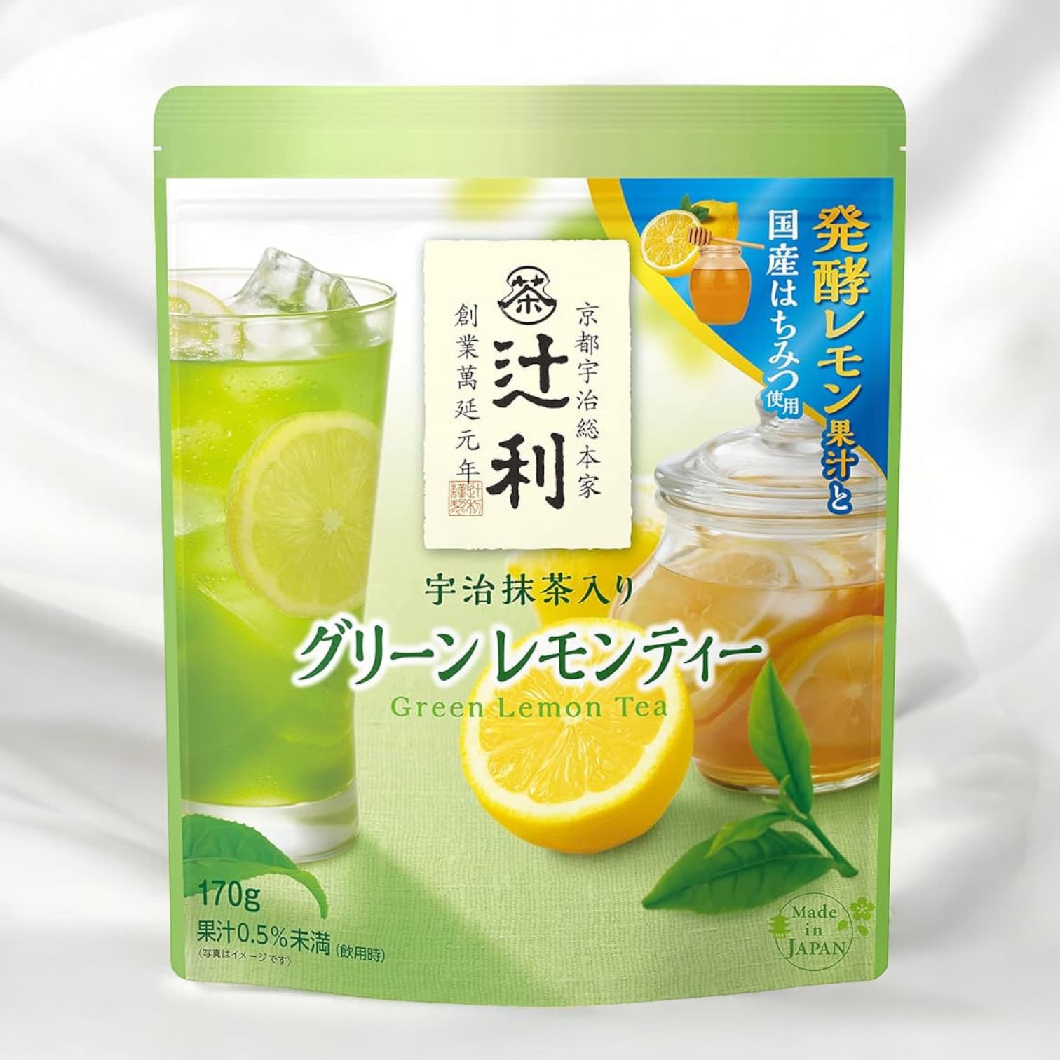Tsujiri Green Lemon Tea 170g