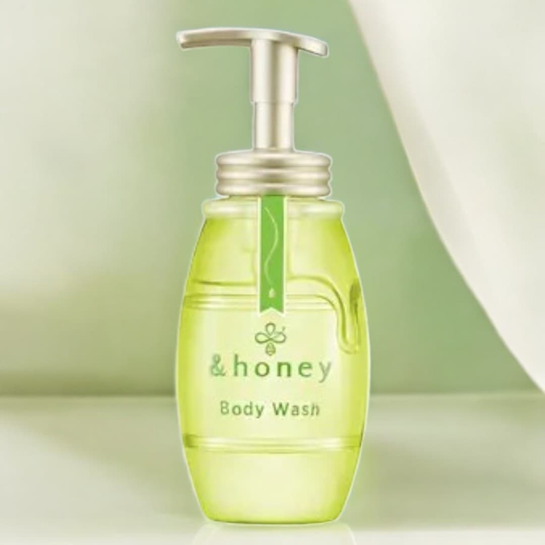 &Honey Foam Body Wash, Pure Moist, 500ml