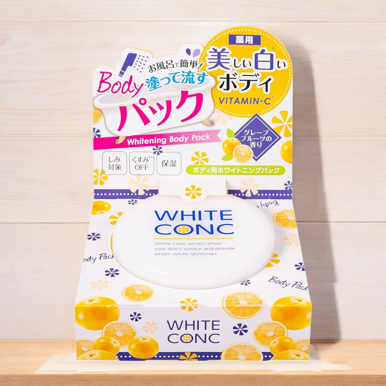 White Conc Whitening Body Pack, 100g