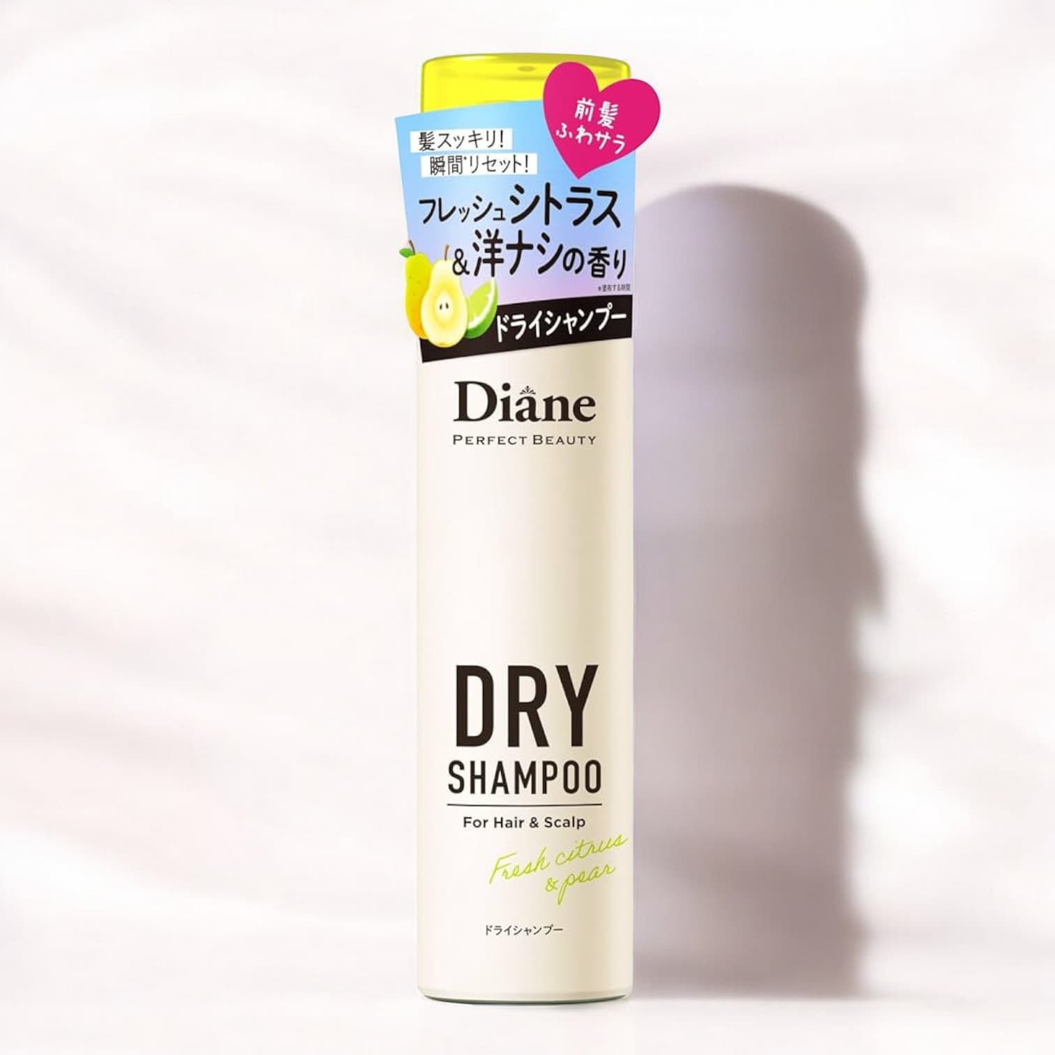 Diane Dry Shampoo, Fresh Citrus & Pear Scent 95g