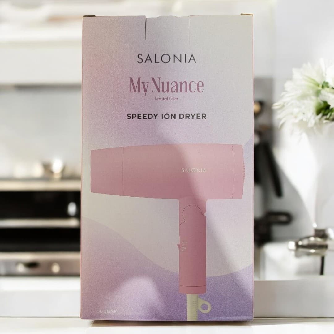 SALONIA Speedy Ion Dryer, My Nuance Limited Pink