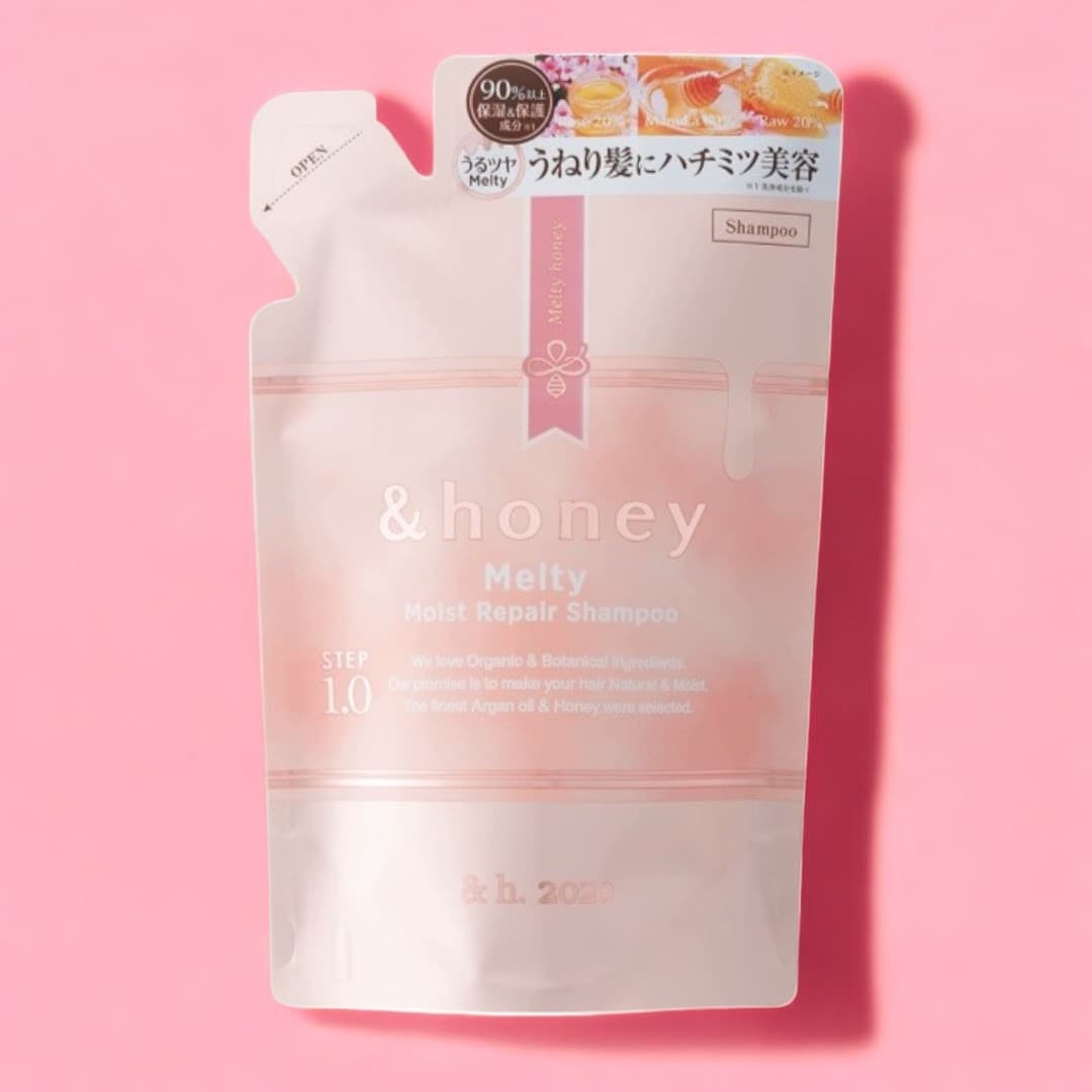 [Limited Edition] &Honey Melty Moist Repair Shampoo Refill 10% Up