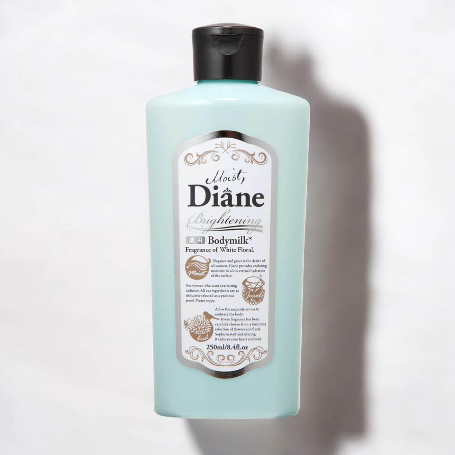 Moist Diane Body Milk White Floral Scent 250ml