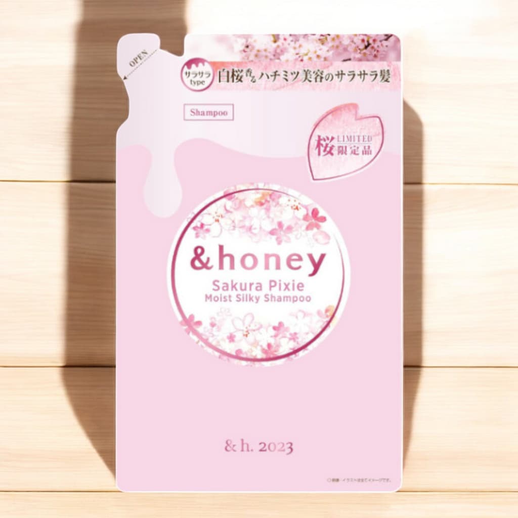 &Honey Sakura Pixie Moist Silky Shampoo Refill