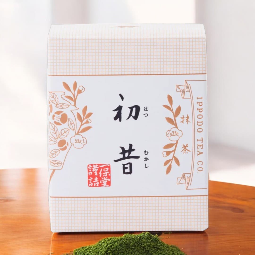 Ipoddo Tea Matcha Powder, Hatsu-mukashi 40g Box