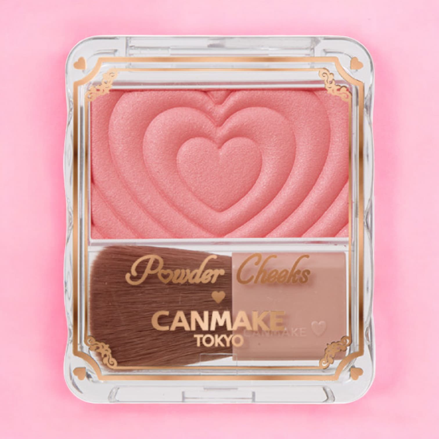 CANMAKE Powder Cheeks P01 Powerful Pink