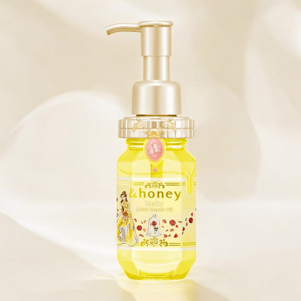 &Honey Melty Moist Repair Hair Oil [Beauty and the beast limited edition]