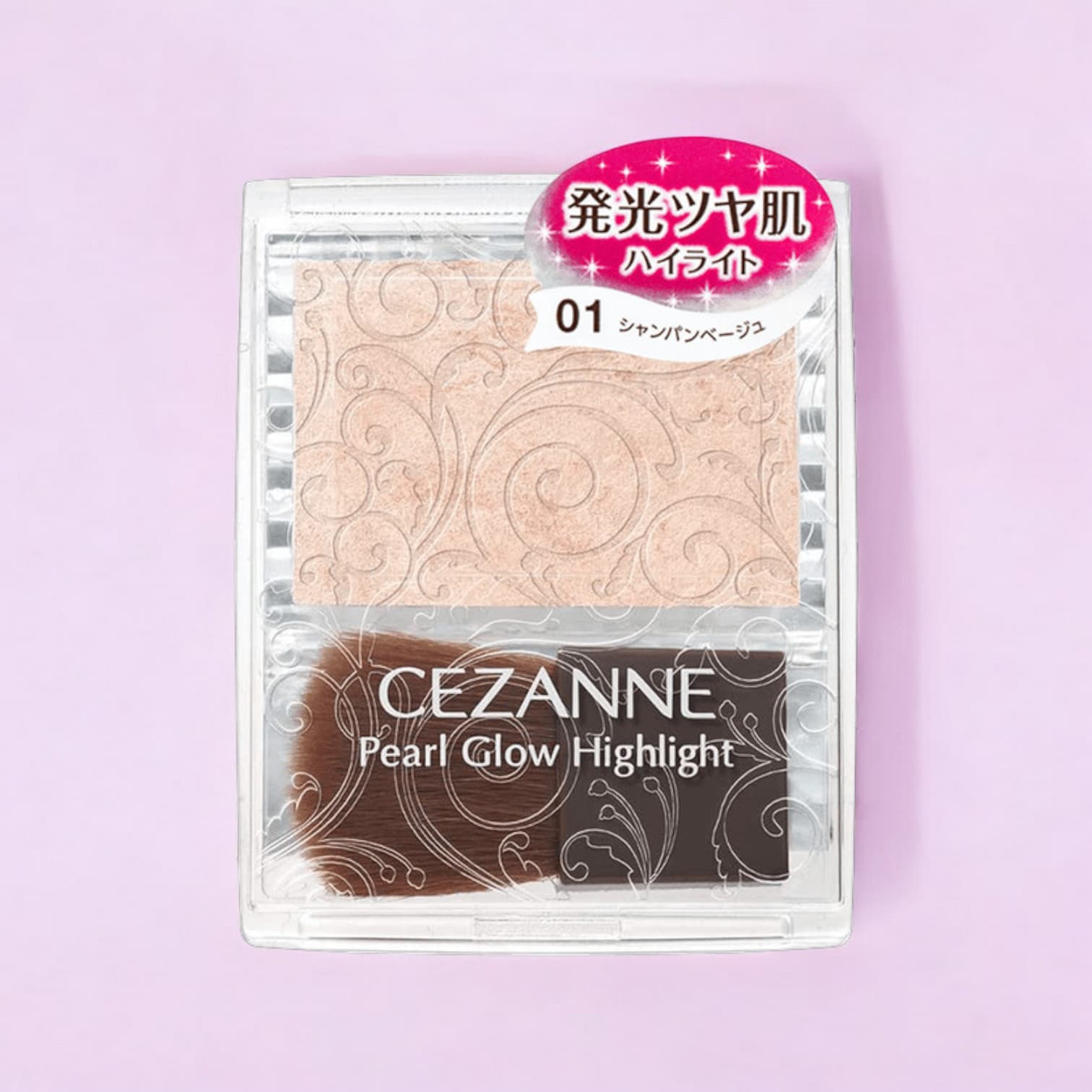 CEZANNE Pearl Glow Highlight 01 Champagne Gold