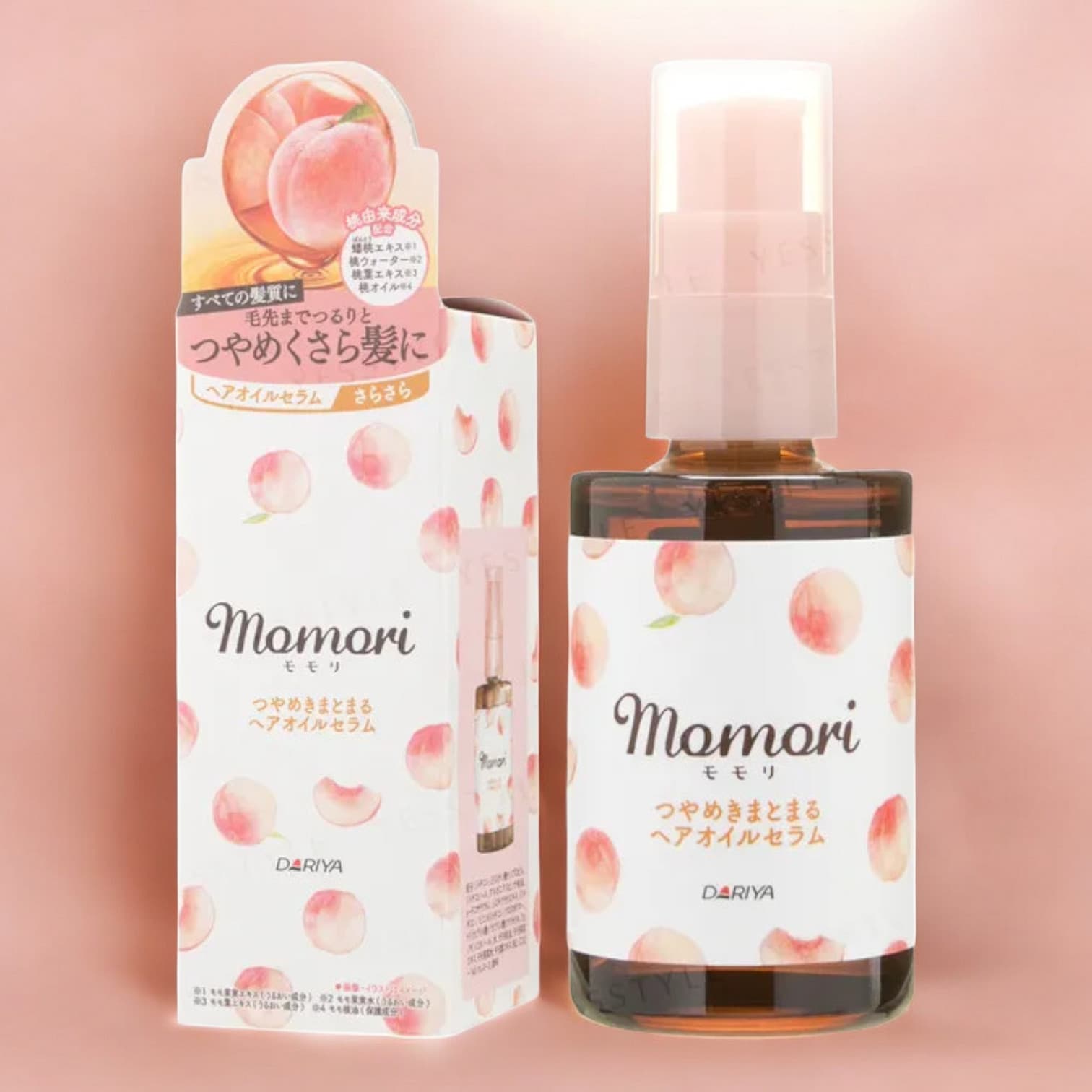 Momori Hair Keeping Brush, Hair Mascara