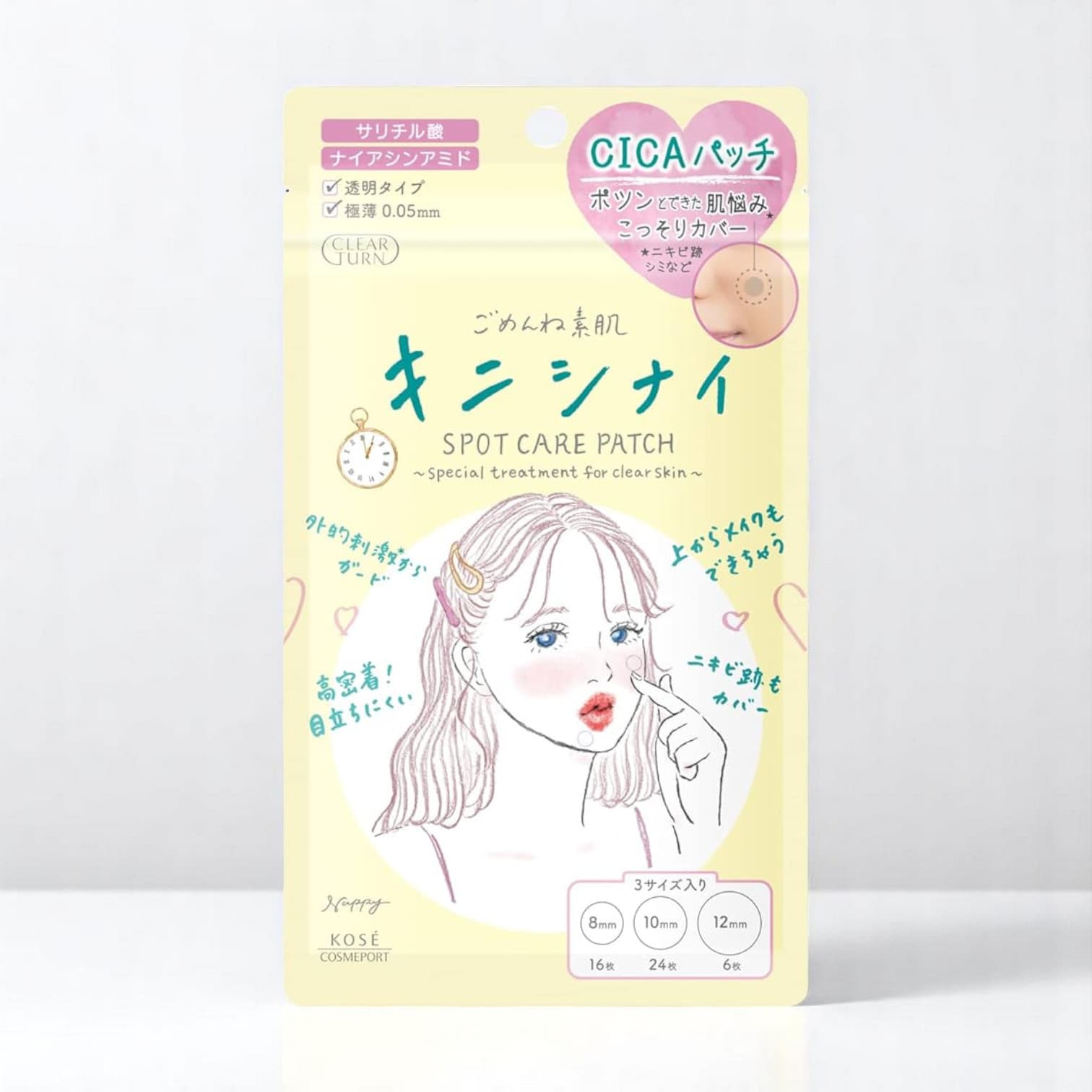 KOSE Clear Turn Cica Spot Care Patch 46pcs