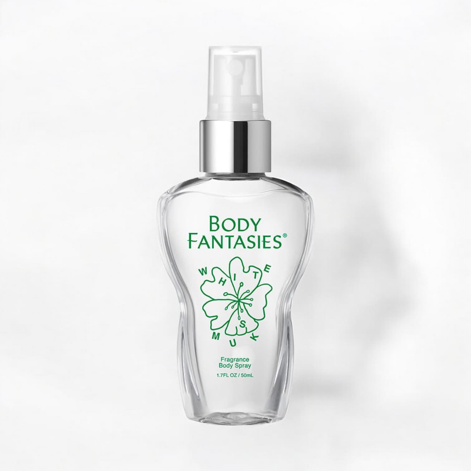 Body Fantasies Body Mist, White Musk 50ml