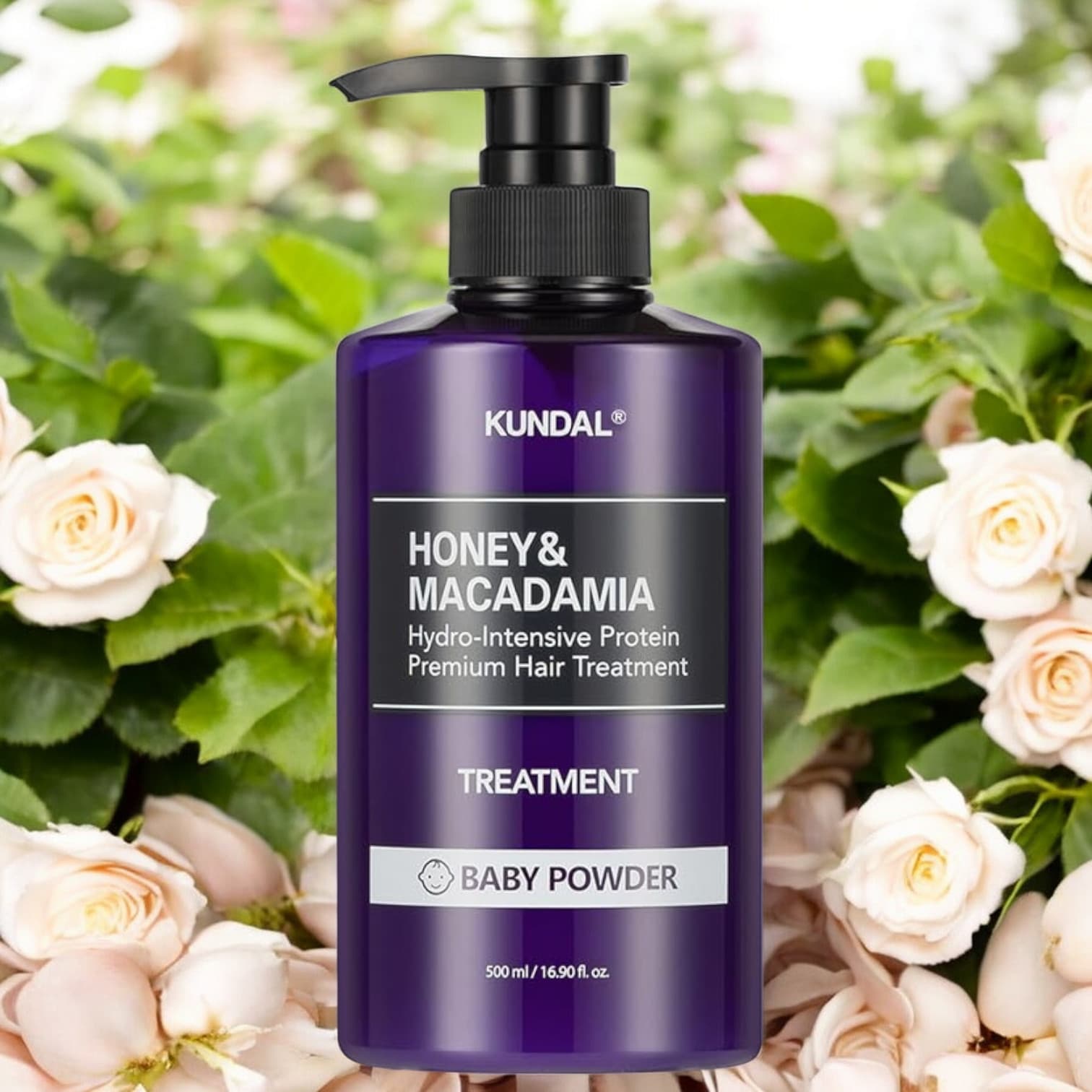 KUNDAL Hair Treatment, Baby Powder, 500ml
