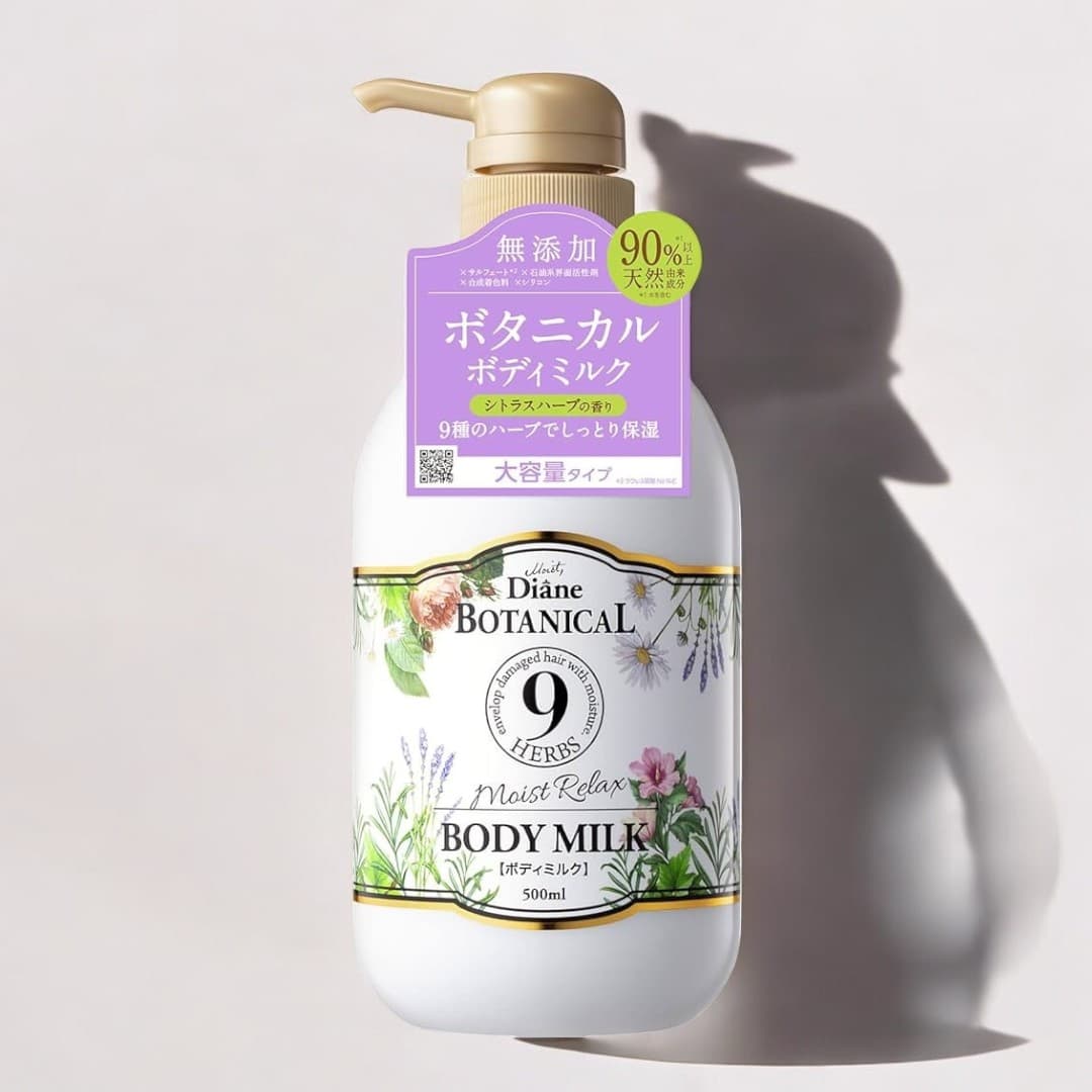 Diane Botanical Body Milk, Citrus Herb Scent, 500ml