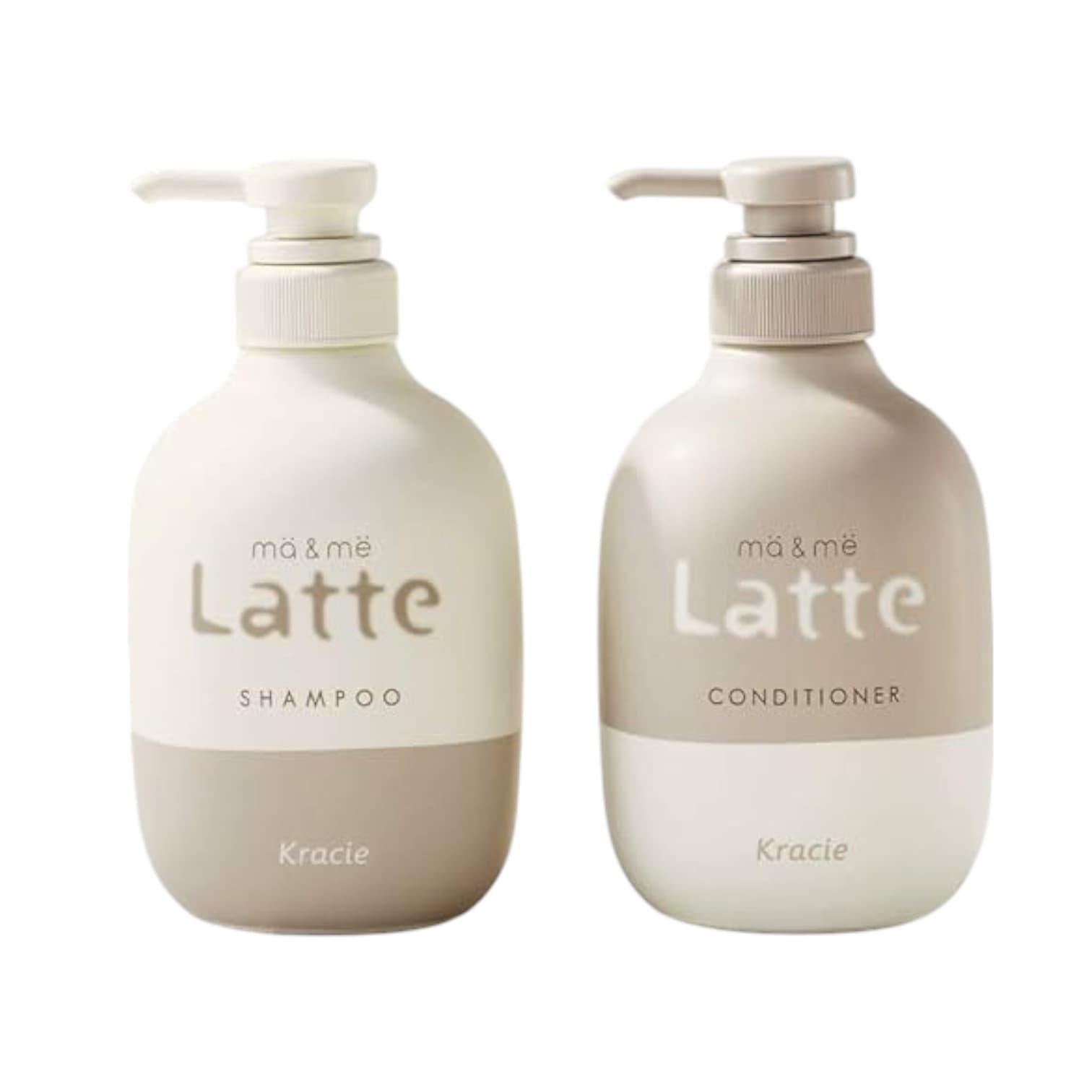 Ma & Me Latte Shampoo Condition Set, For Parents and Children, Apple & Peony Scent