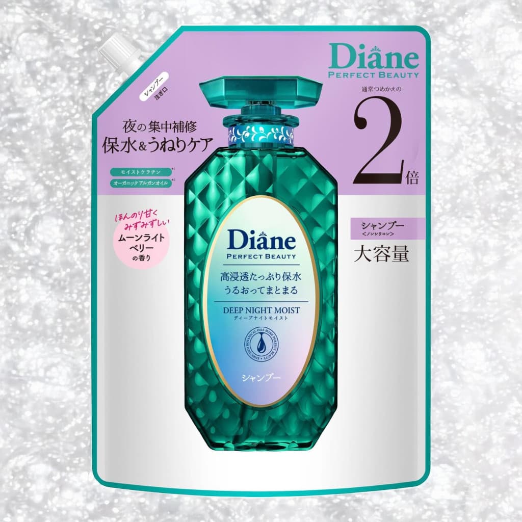 Diane Deep Night Moist Shampoo Refill 660ml