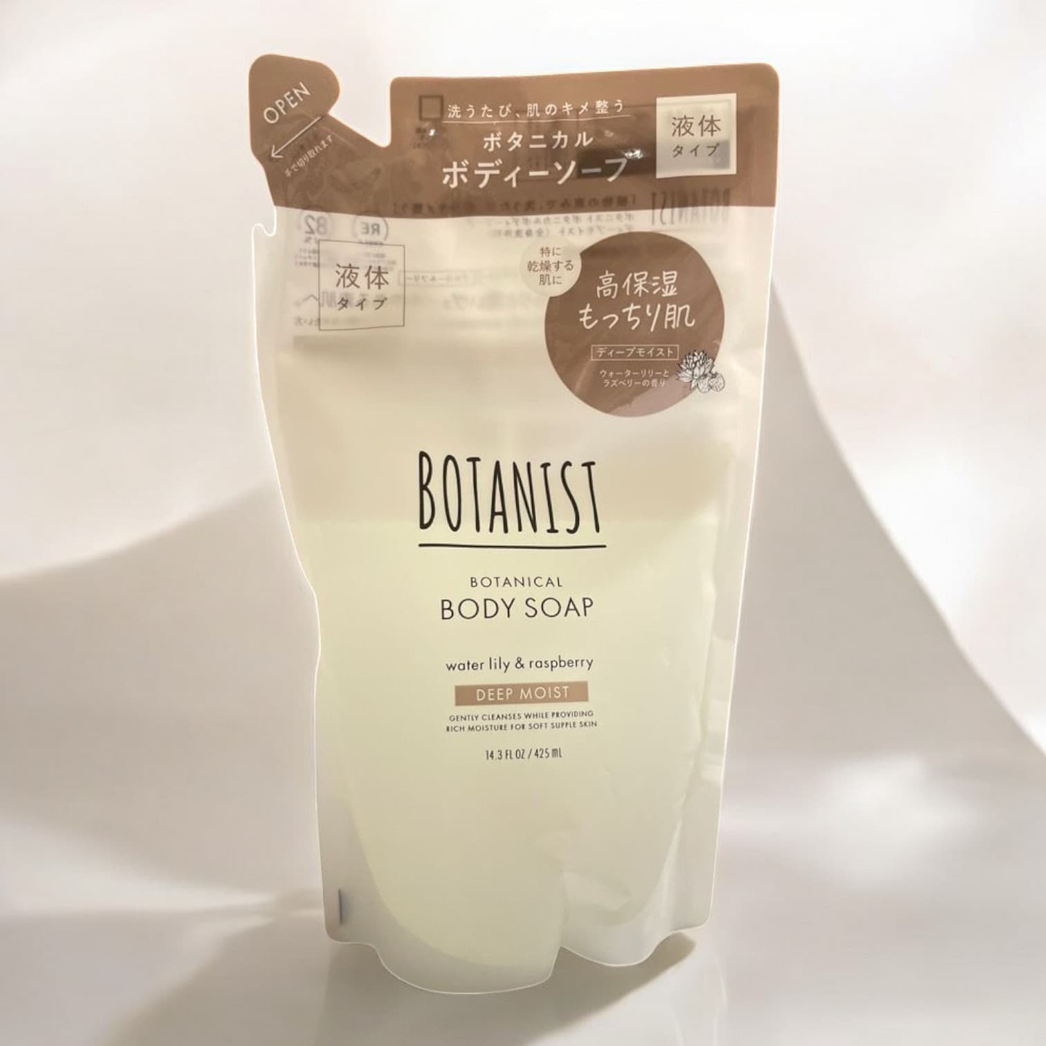 Botanist Body Wash Refill, Deep Moist 425ml
