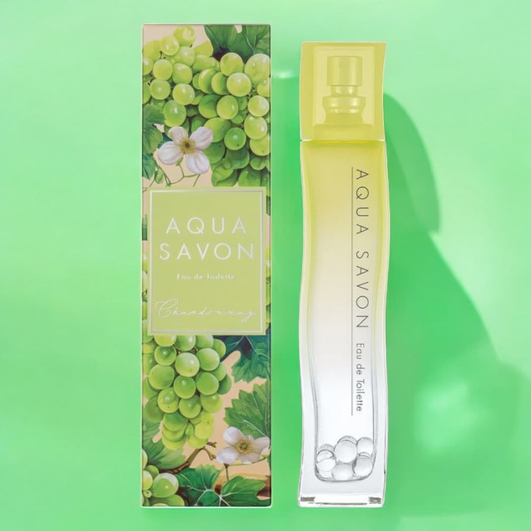 AQUA SAVON Perfume Chardonnay Scent, Eau de Toilette 80ml