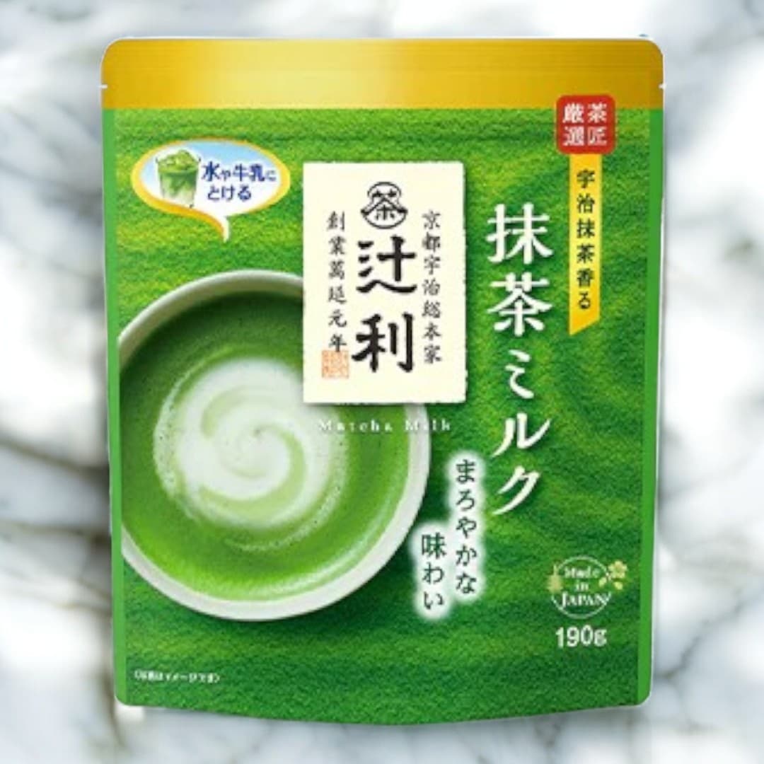 Tsujiri Matcha Milk Powder Light Taste 190g