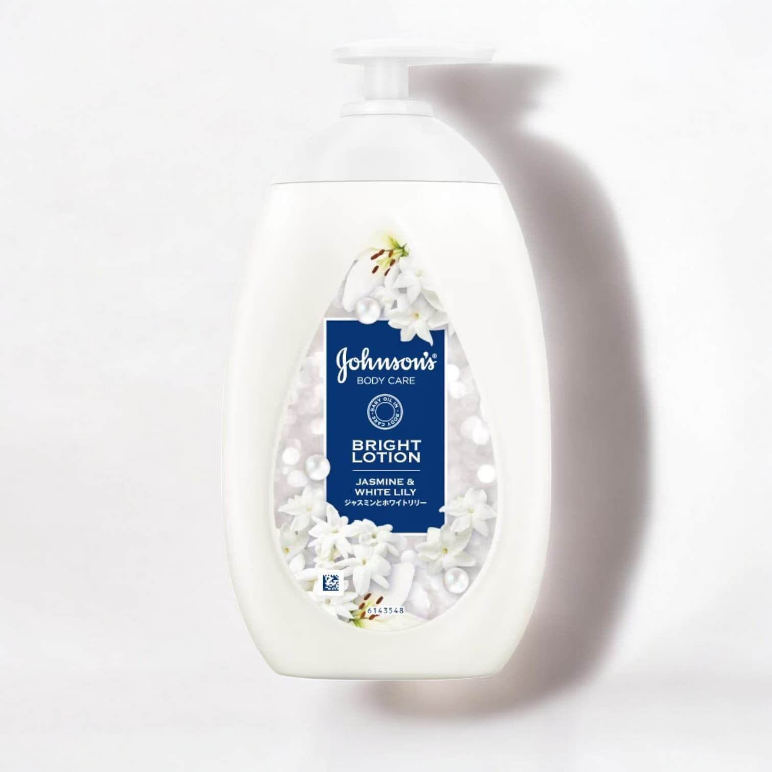 Johnson’s Body Care Bright Lotion, Jasmine and White Lily, 500ml