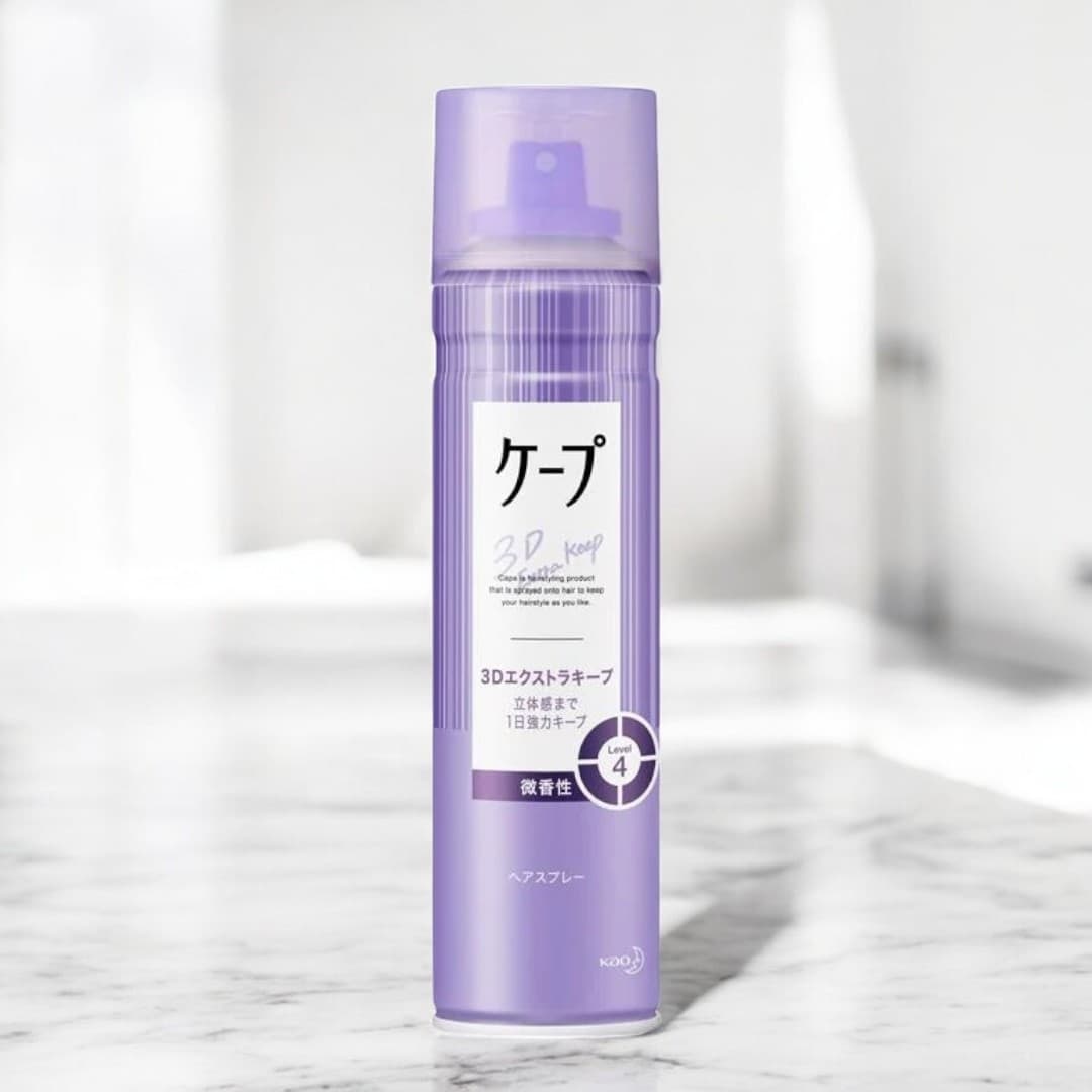KAO Cape 3D Extra Keep Light Fragrance Level 4 Hair Spray 180g