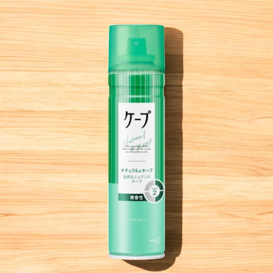 Kao Cape Natural & Keep Light Fragrance Level 2 Hair Spray 180g