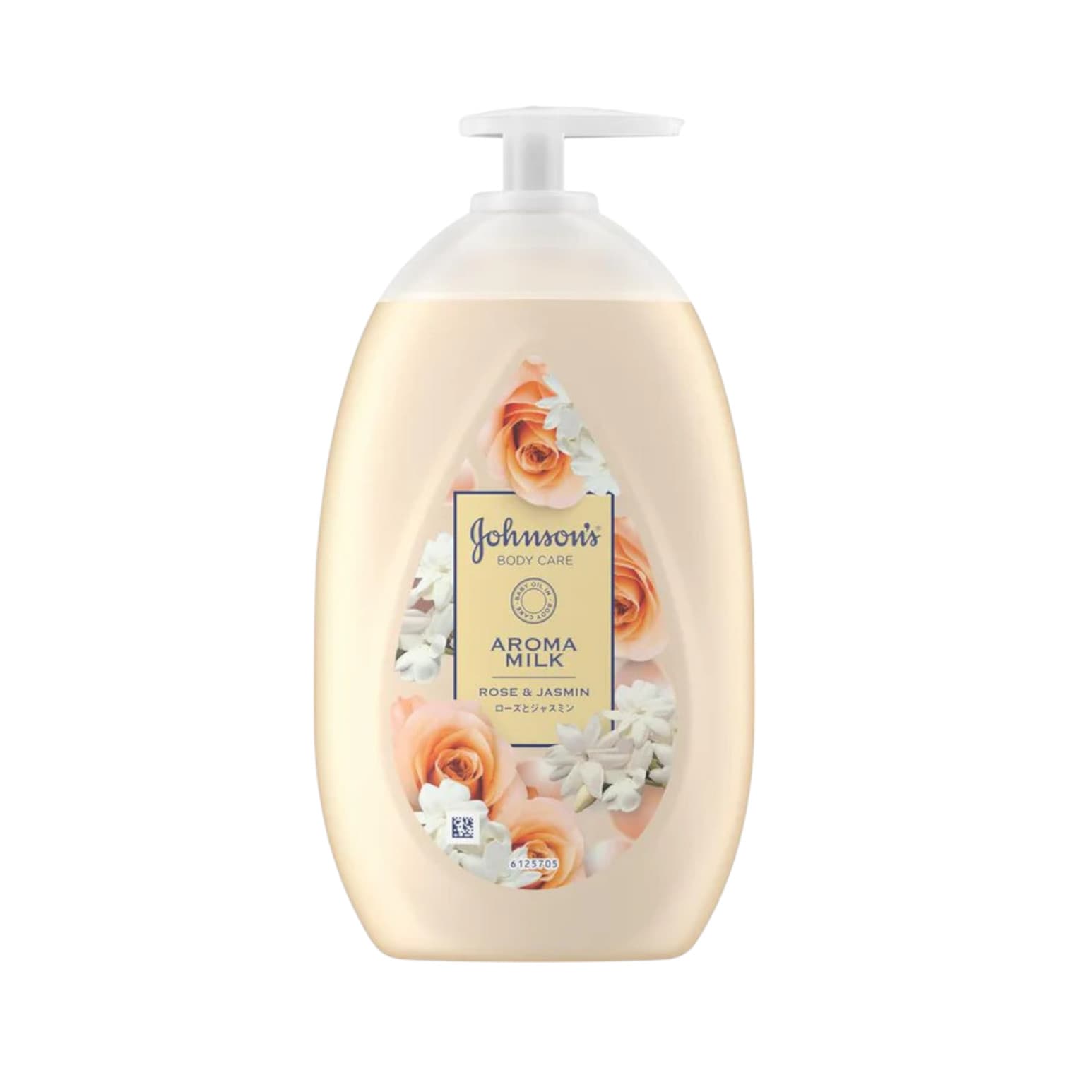 Johnson’s Body Care Aroma Milk, Rose & Jasmine Scent, 500ml