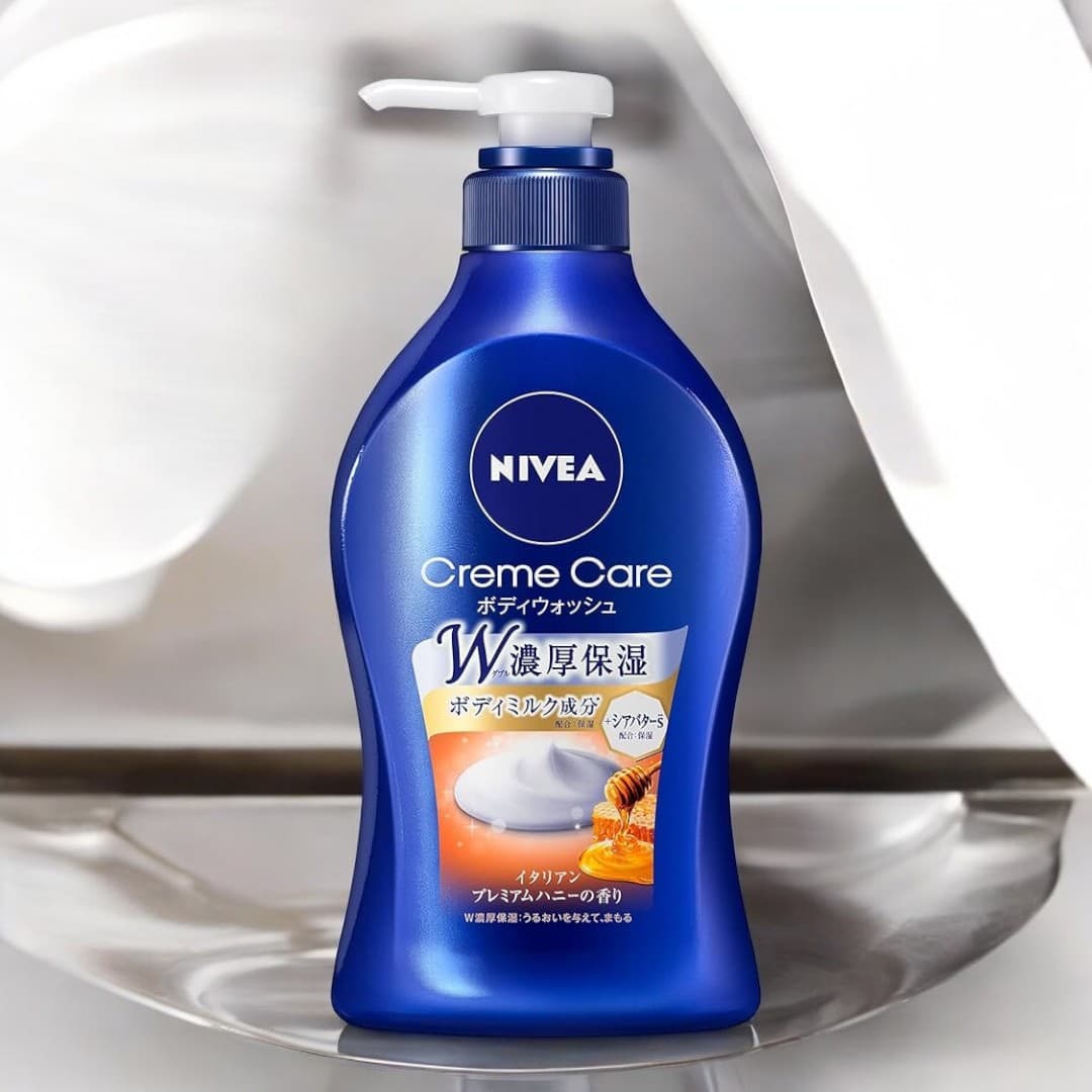 Nivea Creme Care Body Wash, Honey Scent 480ml