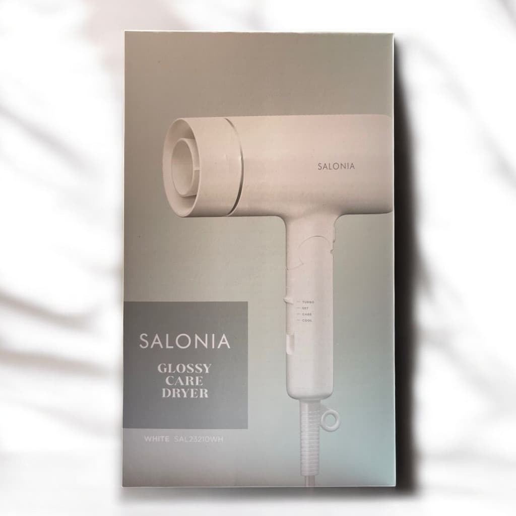 Salonia Speedy Ion Dryer, White Hair Dryer