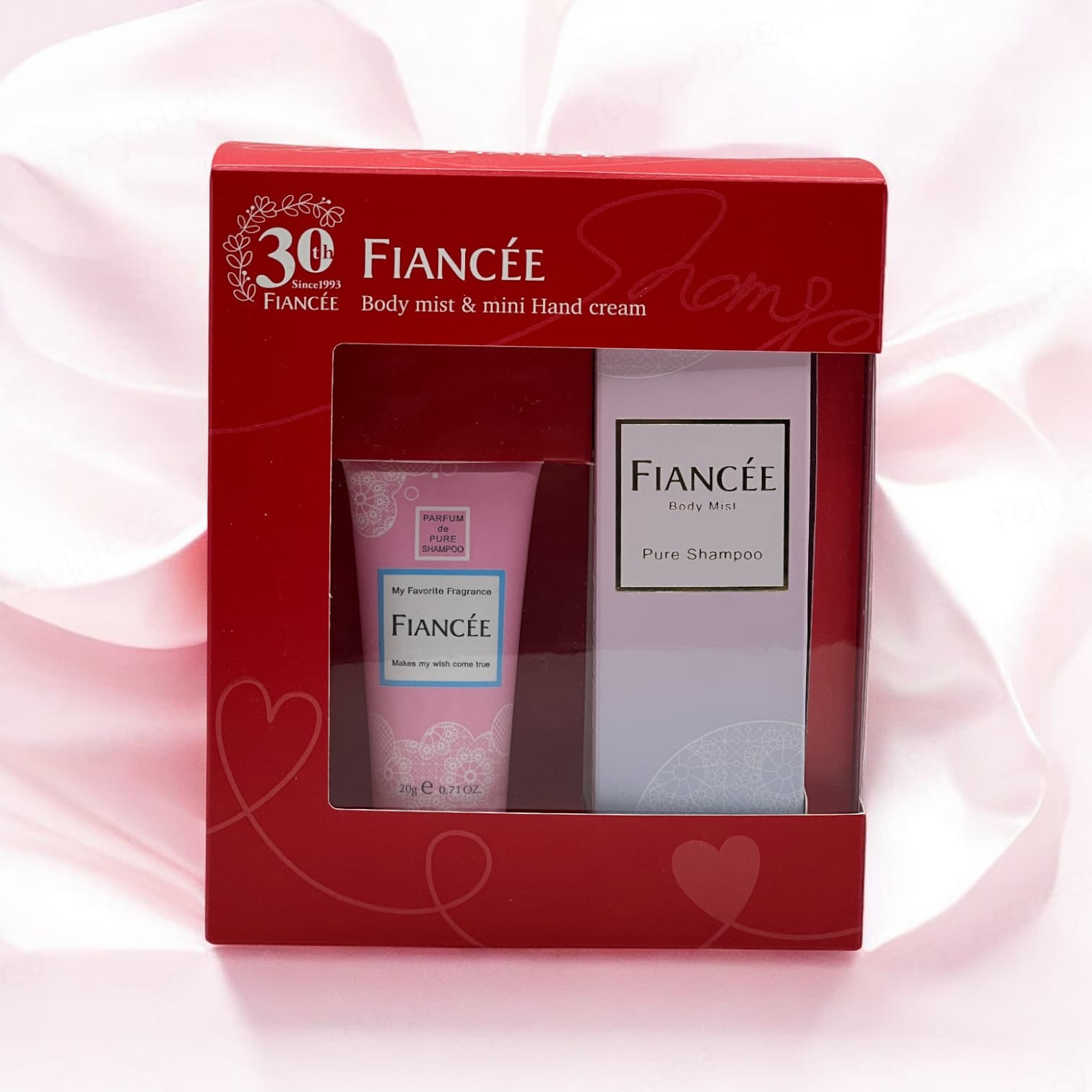Fiancée Body Mist Pure Shampoo Limited Set, Free Mini Fiancée Handcream