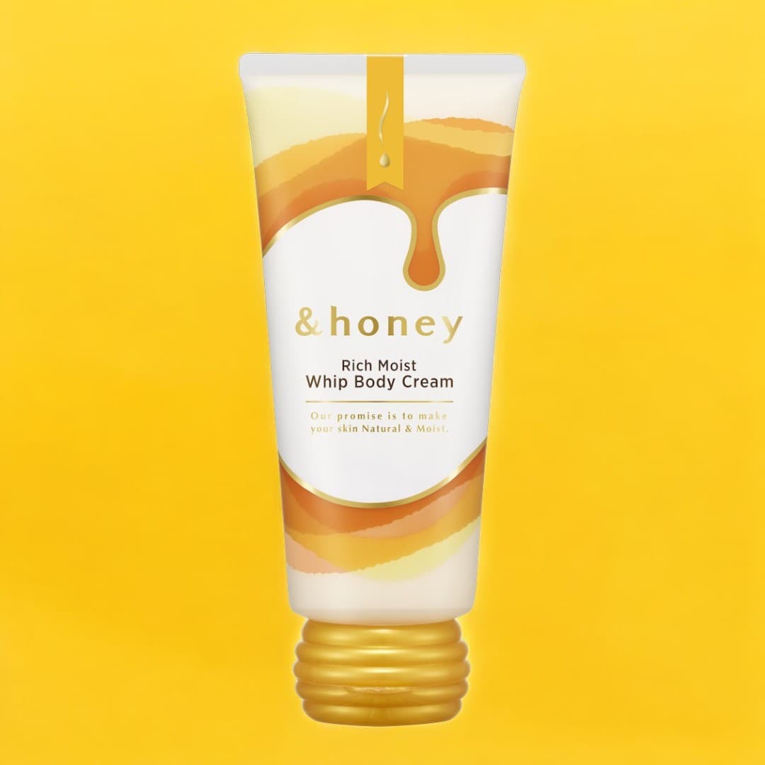&Honey Rich Moist Whip Body Cream, 180g