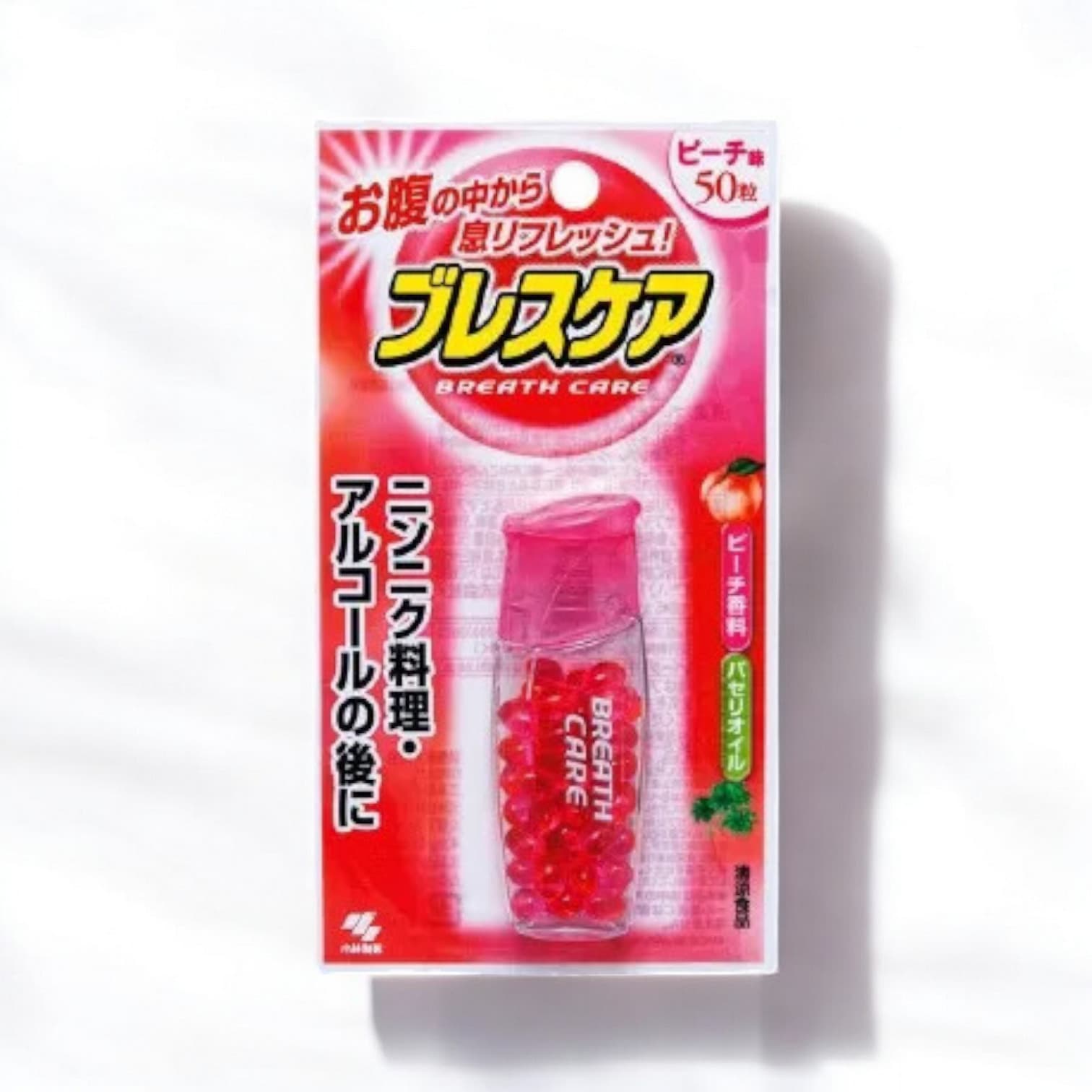 Breath Care Peach, 50 Tablets