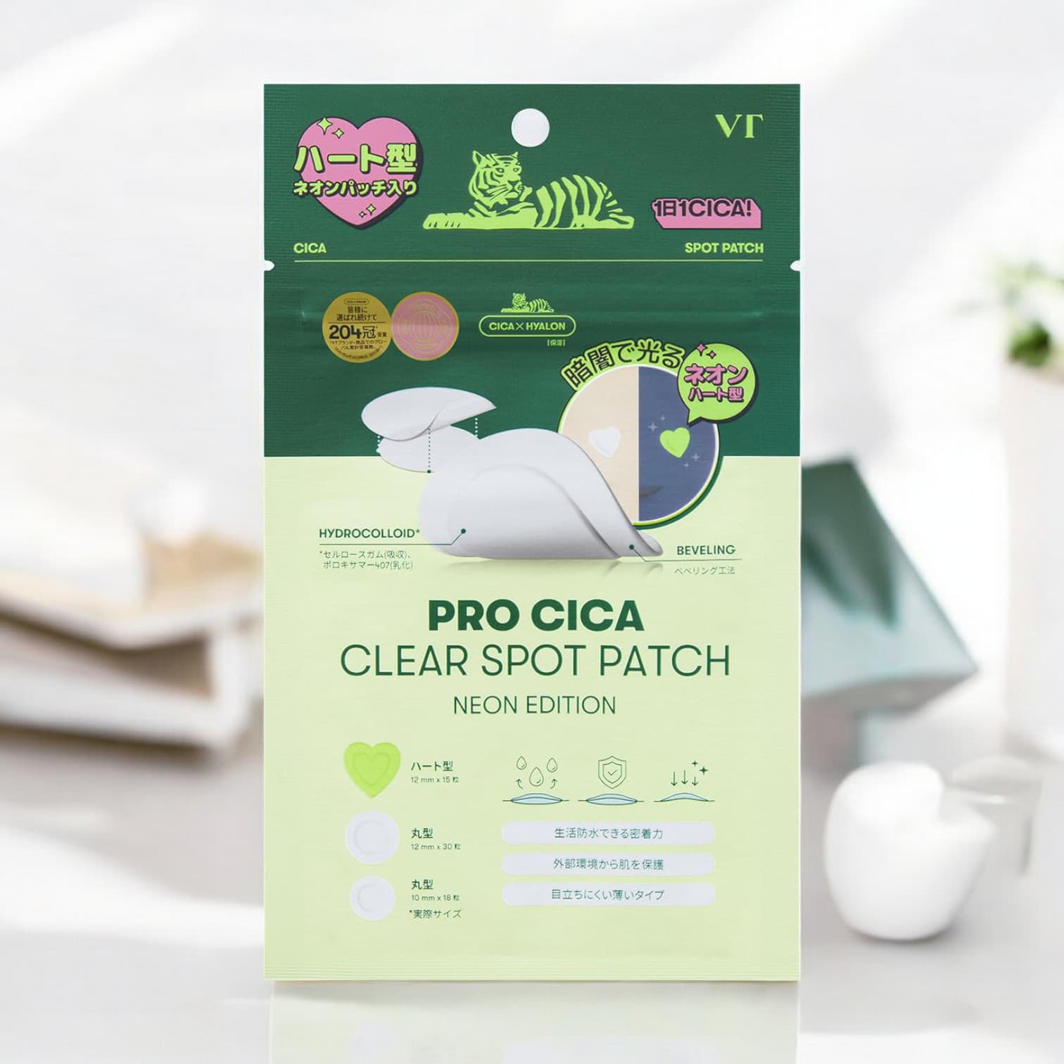 VT COSMETICS Pro Cica Spot Pimple Patch Neon Edition