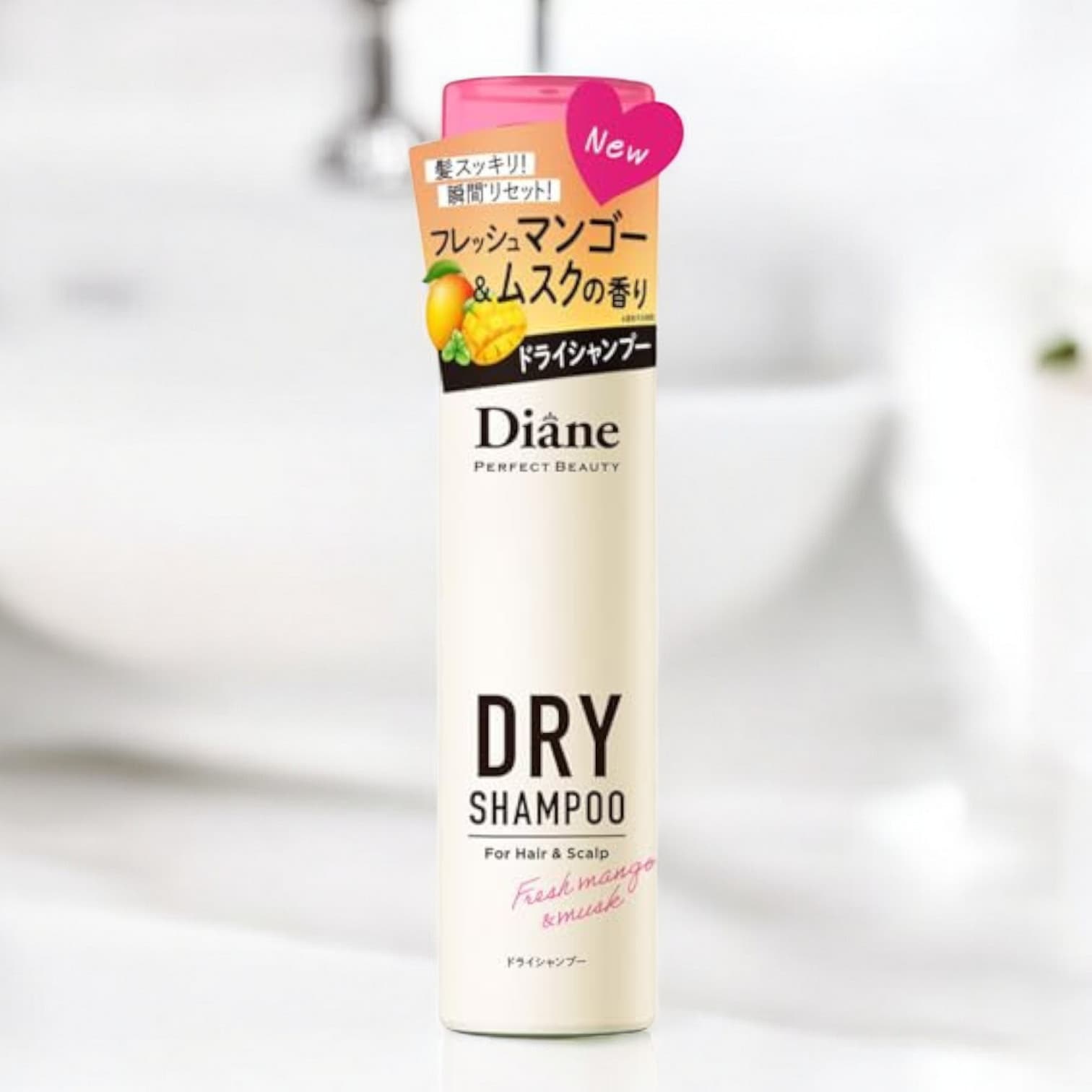 Diana Dry Shampoo, Fresh Mango and Musk 95g