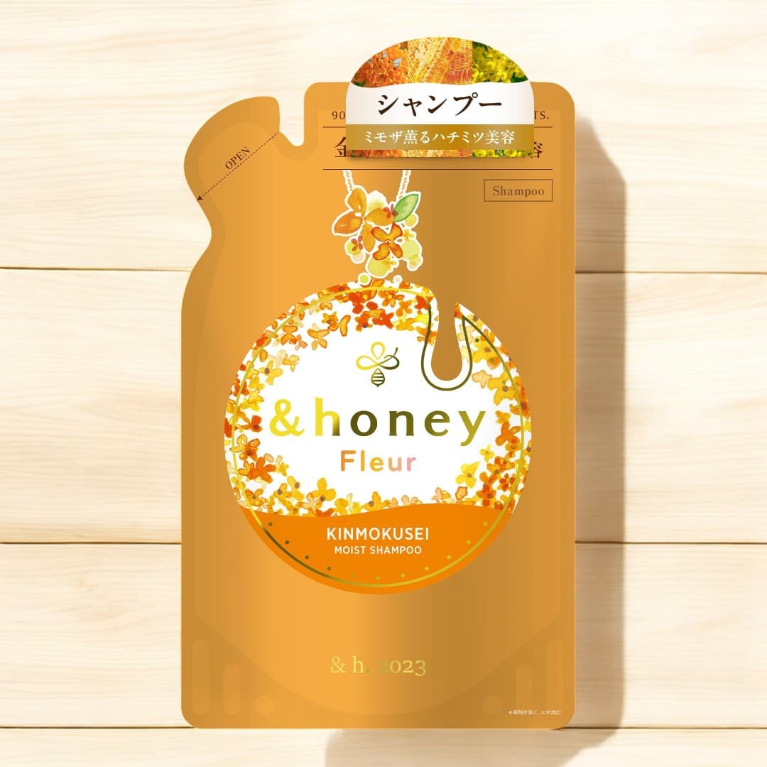 &Honey Fleur Kinmokusei Moist Shampoo Refill