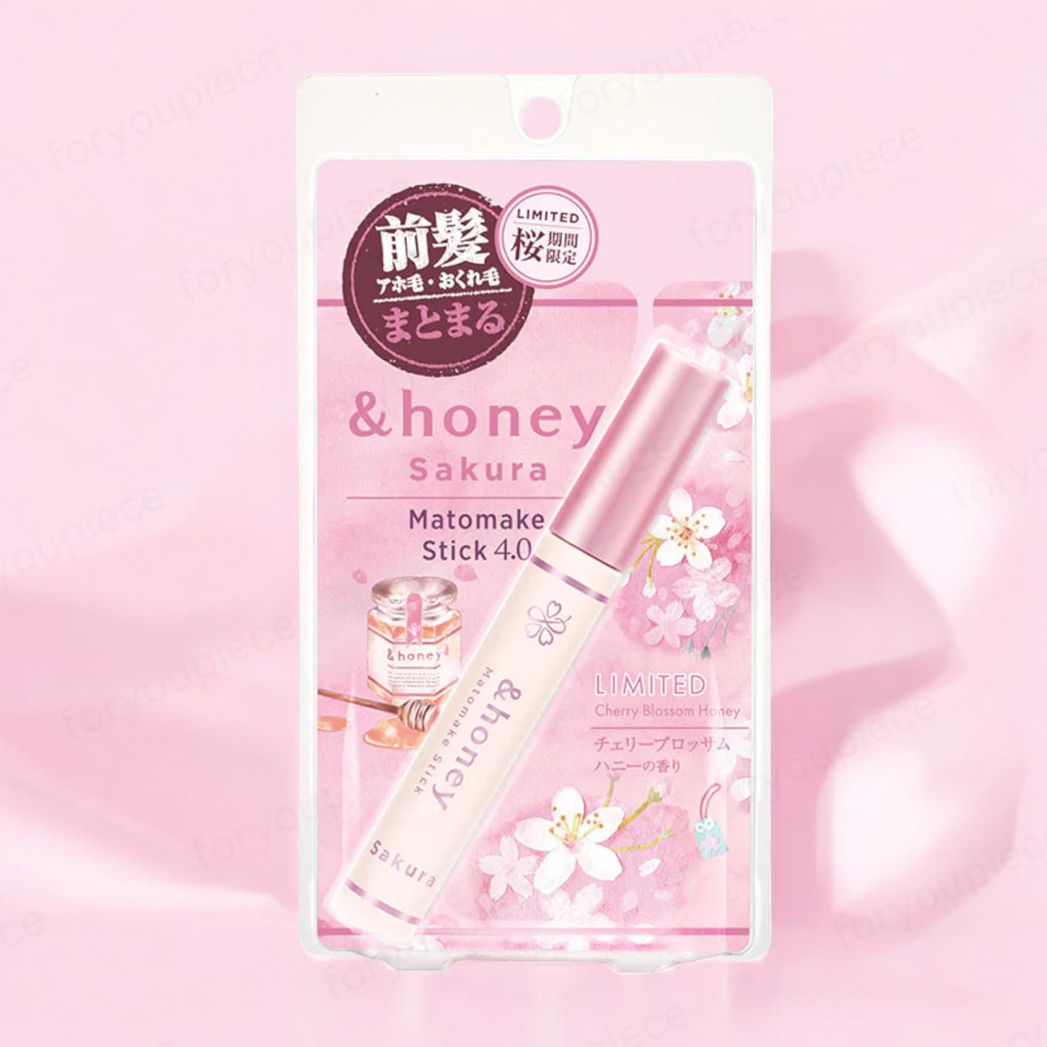 &Honey Hair Stick Mascara, Sakura Scent, 2025 Limited Edition