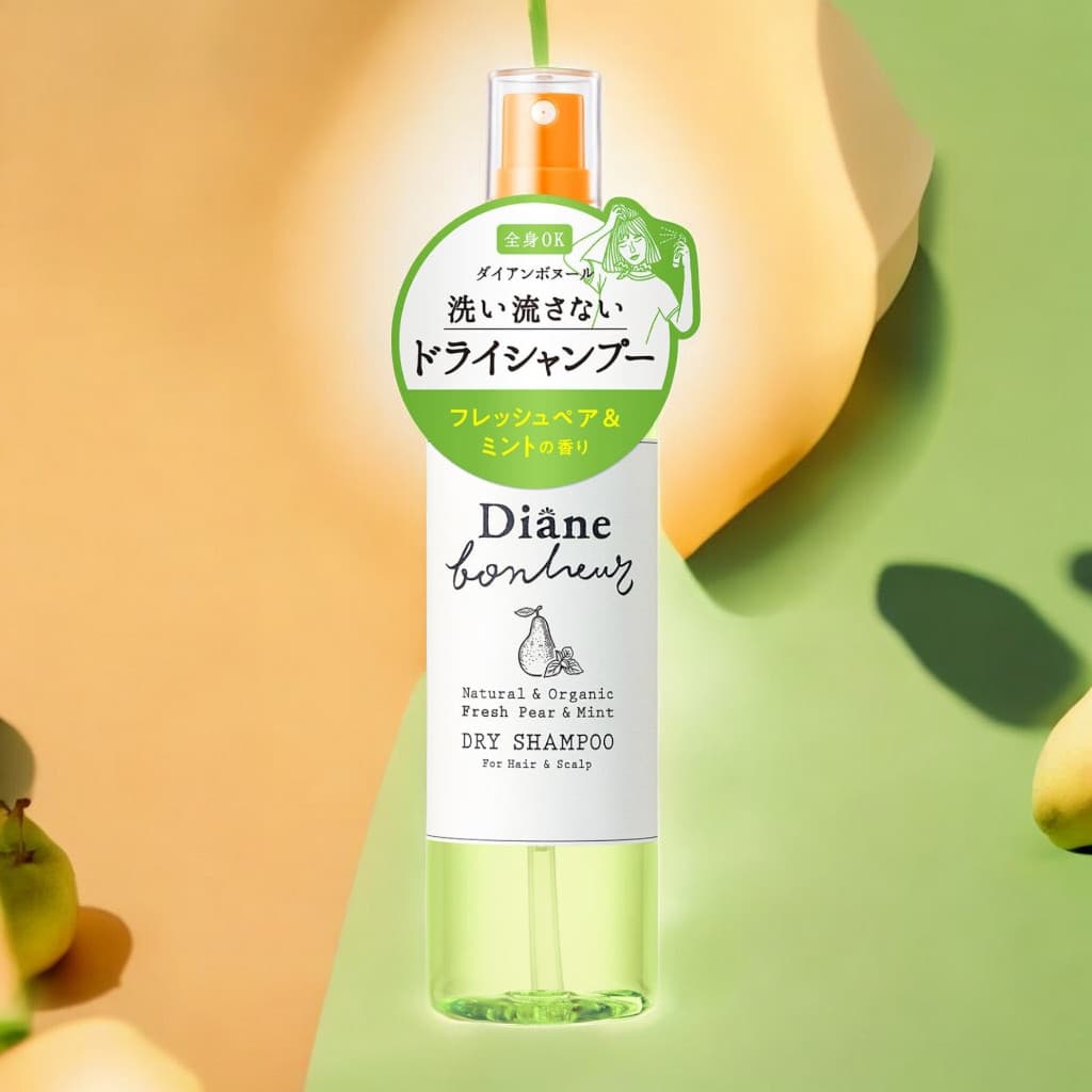 Diane Bonheur Dry Shampoo Pear & Mint Fragrance 120ml