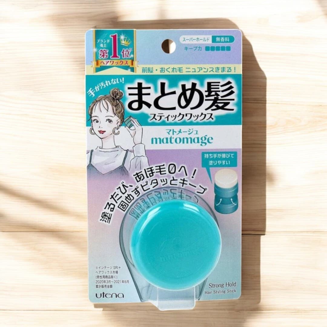 Utena Matomage Super Hold Hair Stick, Hair Wax