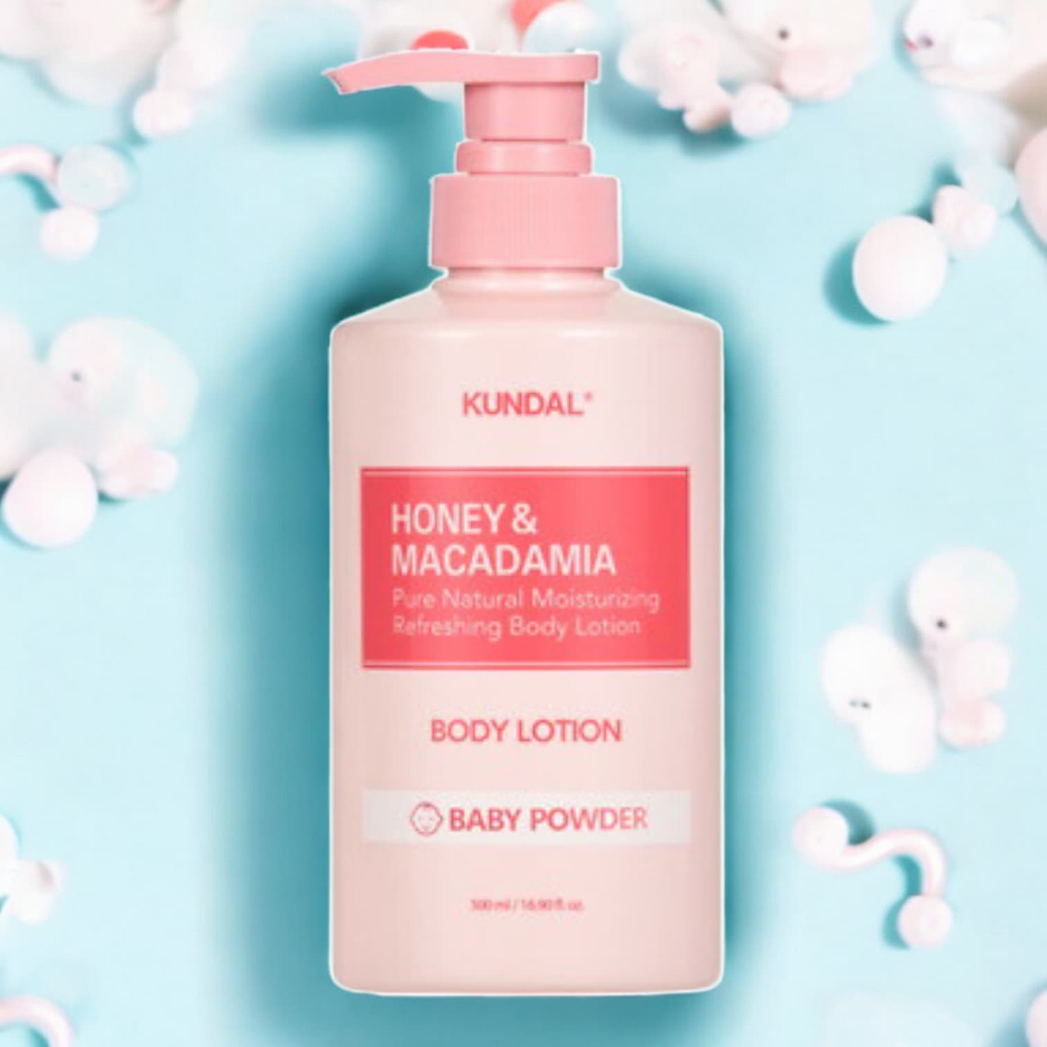 KUNDAL Body Lotion, Baby Powder Scent, 500ml