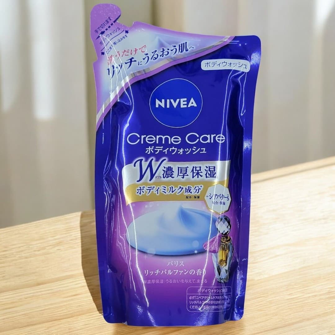 Nivea Creme Care Body Wash, Paris Rich Parfum Refill 360ml