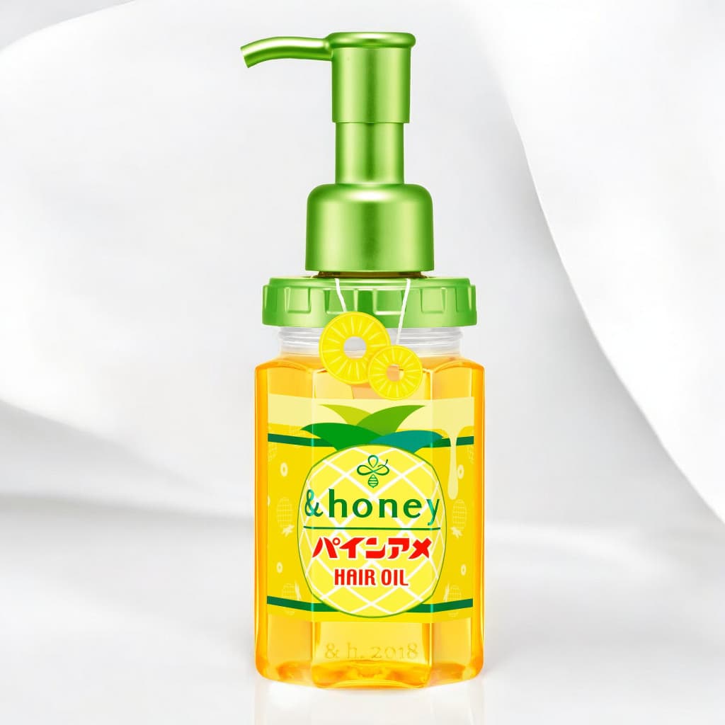 &Honey Deep Moist Hair Oil Pine Amé Limited Edition