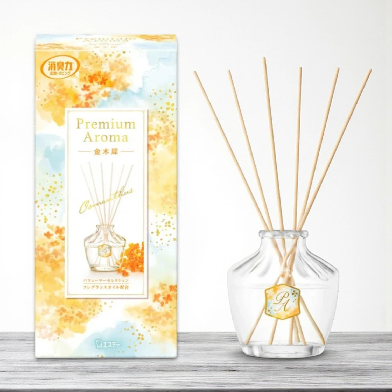 Premium Aroma, Kinmokusei Scent, Room Fragrance Diffuser Type 50ml