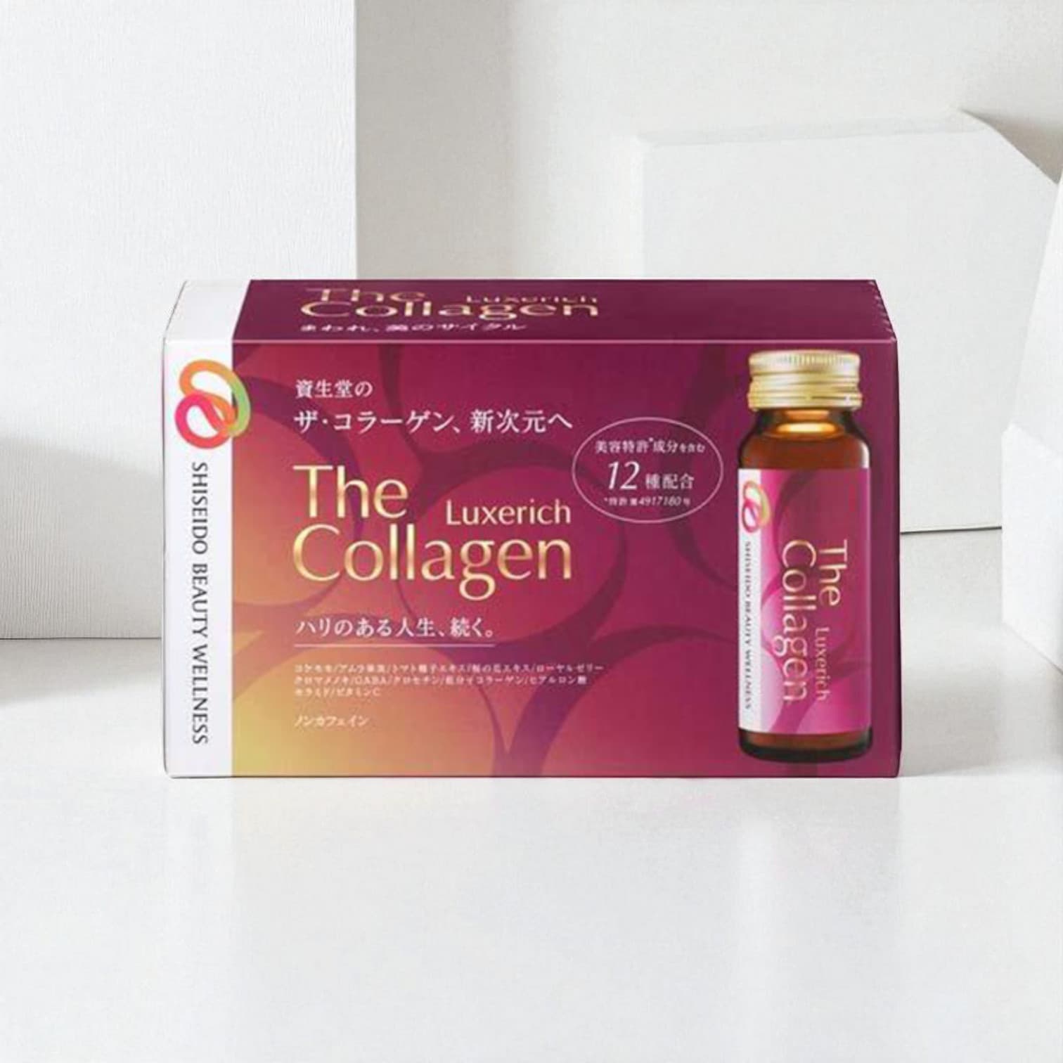 Shiseido The Collagen Luxerich Drink 50ml x 10 Bottles