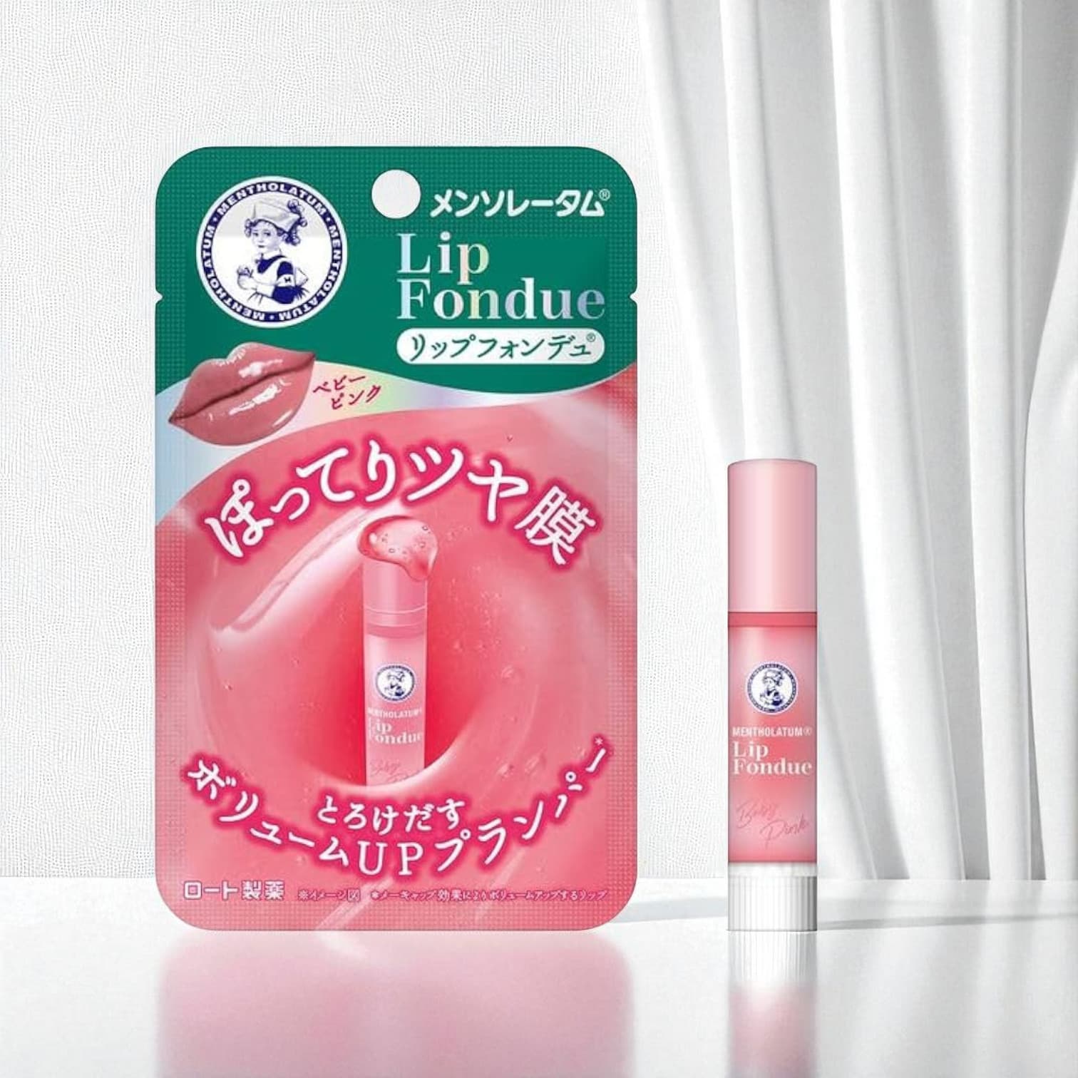 Mentholatum Lip Fondue Baby Pink 3.2g