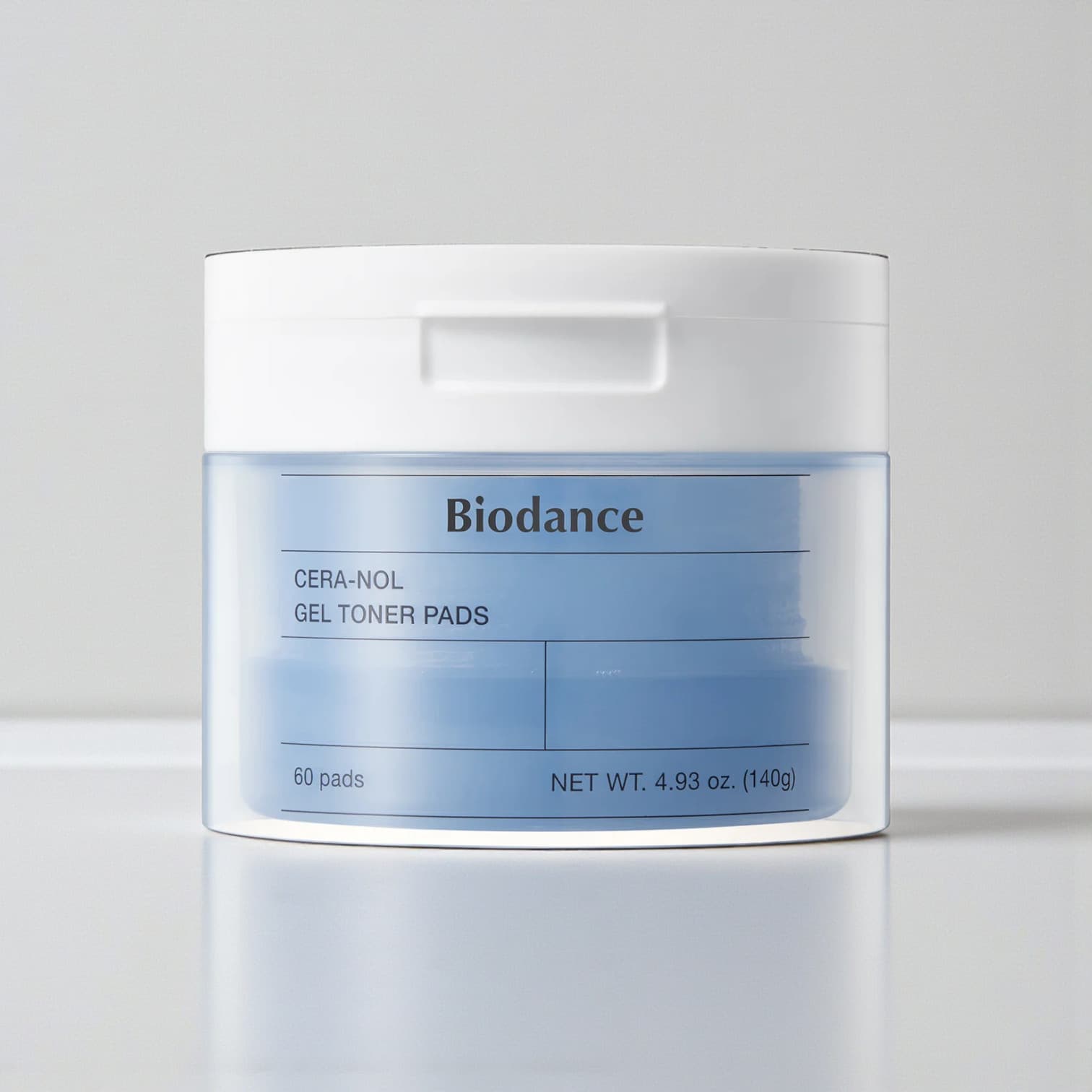 Biodance Cera-nol Gel Toner Pads (60 Sheets), For Rough and Sensitive Skin