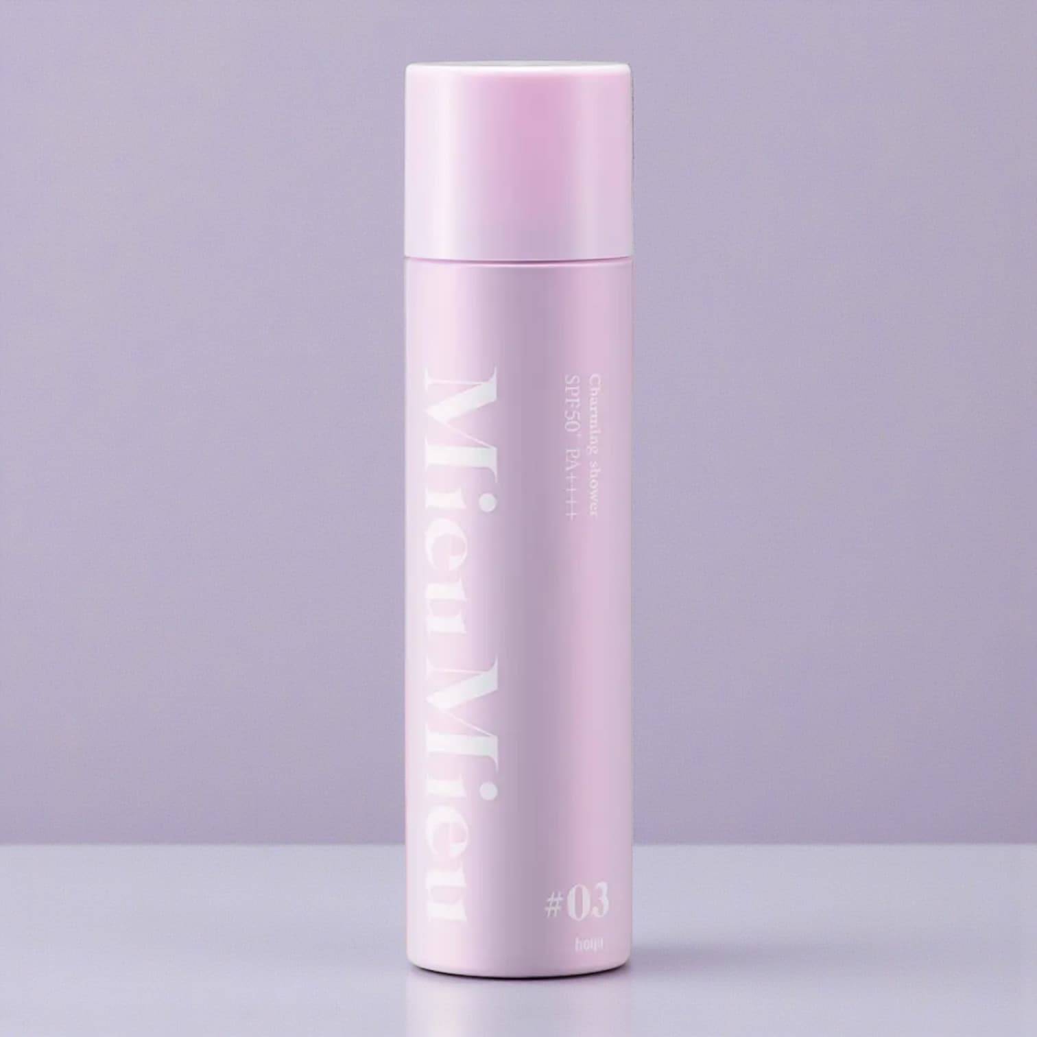 Mieu Mieu Charming Shower SPF50+ PA++++ 03 Minette-parfum