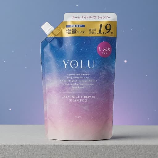 YOLU Calm Night Repair Shampoo Refill 760ml